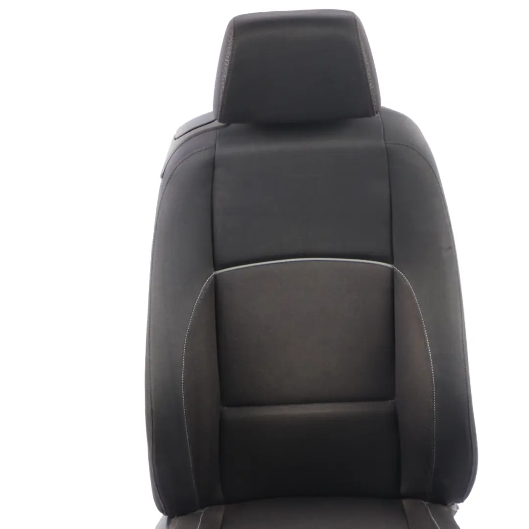BMW E81 E82 M Sport Asiento Delantero Derecho Lado Tela Red Antracita - SKU 9164884 - Número de pieza 9164884