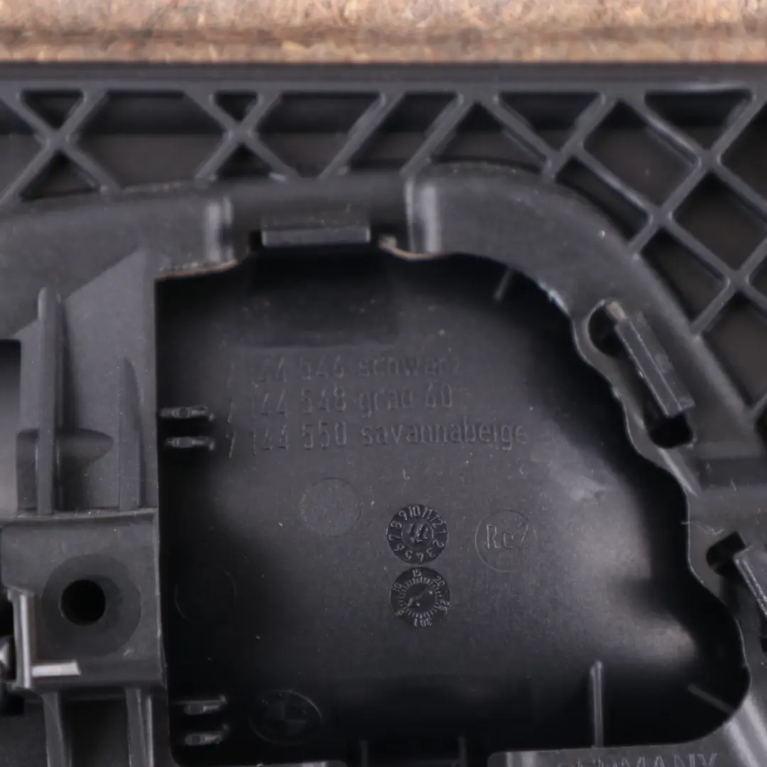 BMW E91 LCI Tapicerka boczek drzwi prawy tył skóra - SKU 9167932 - Numer Części 9167932