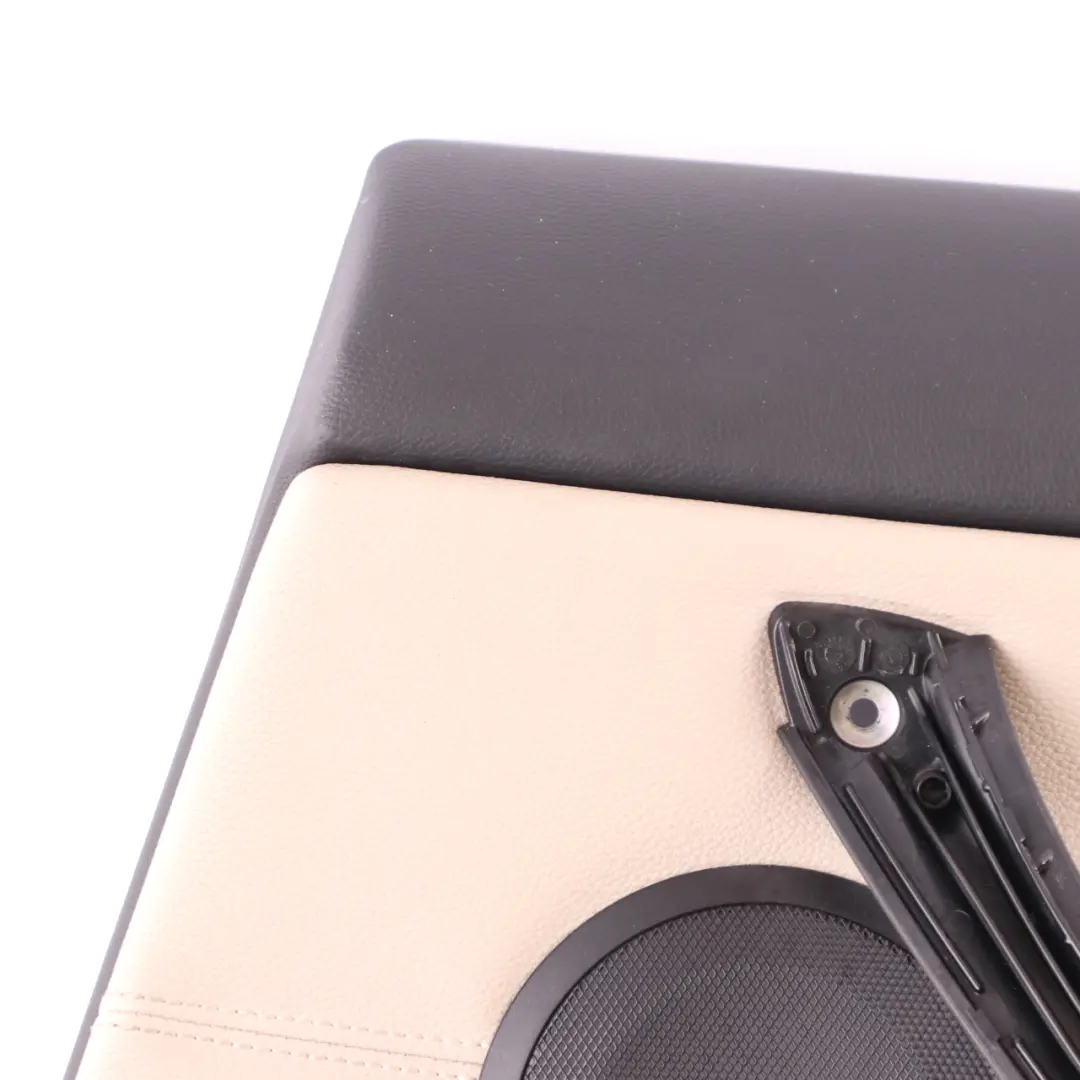 BMW 3 Series E91 LCI Touring Rear Right O/S Door Card Leather Oyster Trim Panel - SKU 9167932 - Part number 9167932