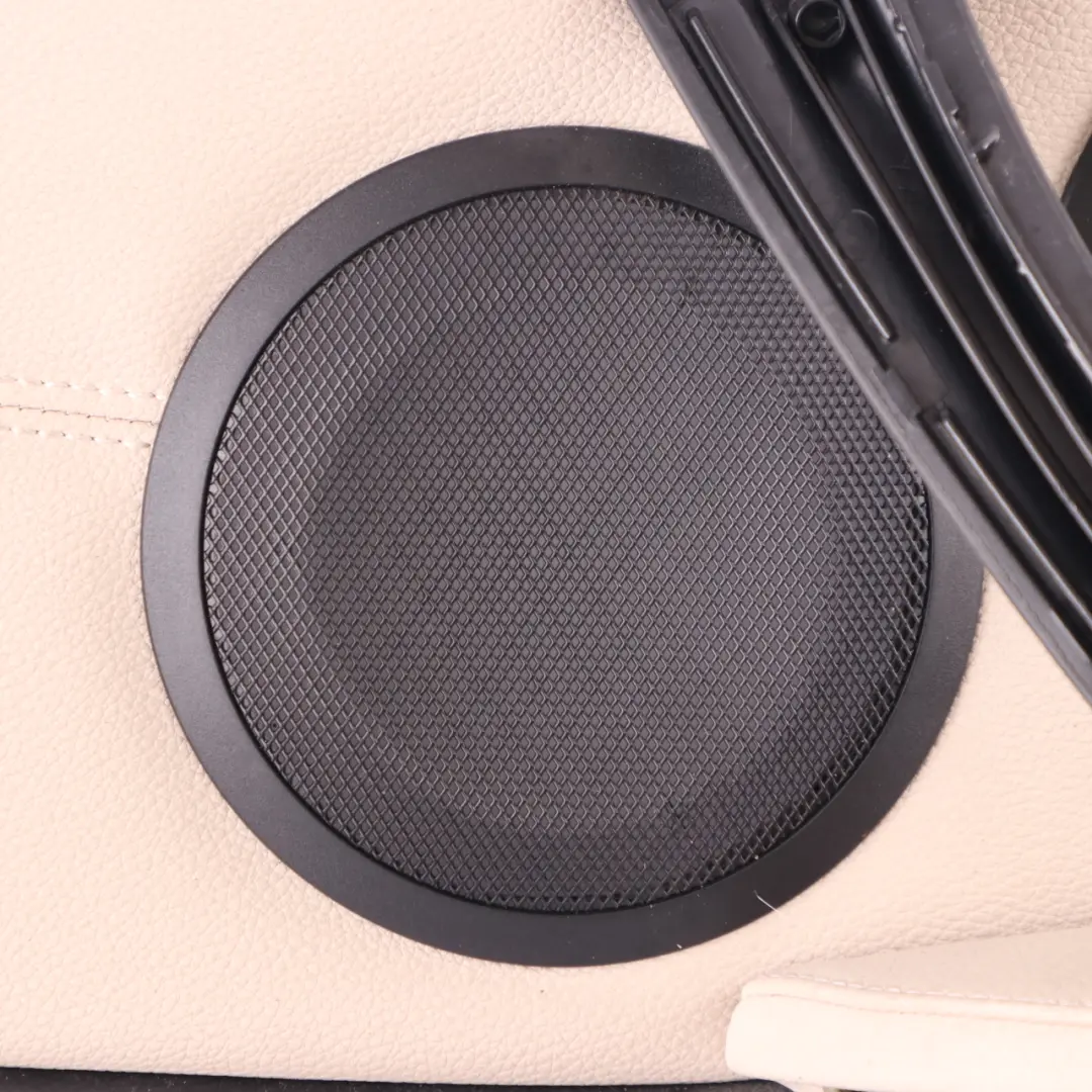 Right O/S Door Card Leather Oyster Trim Panel to BMW 3 Series E91 LCI Touring Rear with Part number 9167932 BMW 3 Series E91 LCI Touring Rear Right O/S Door Card Leather Oyster Trim Panel - SKU 9167932 - Part number 9167932