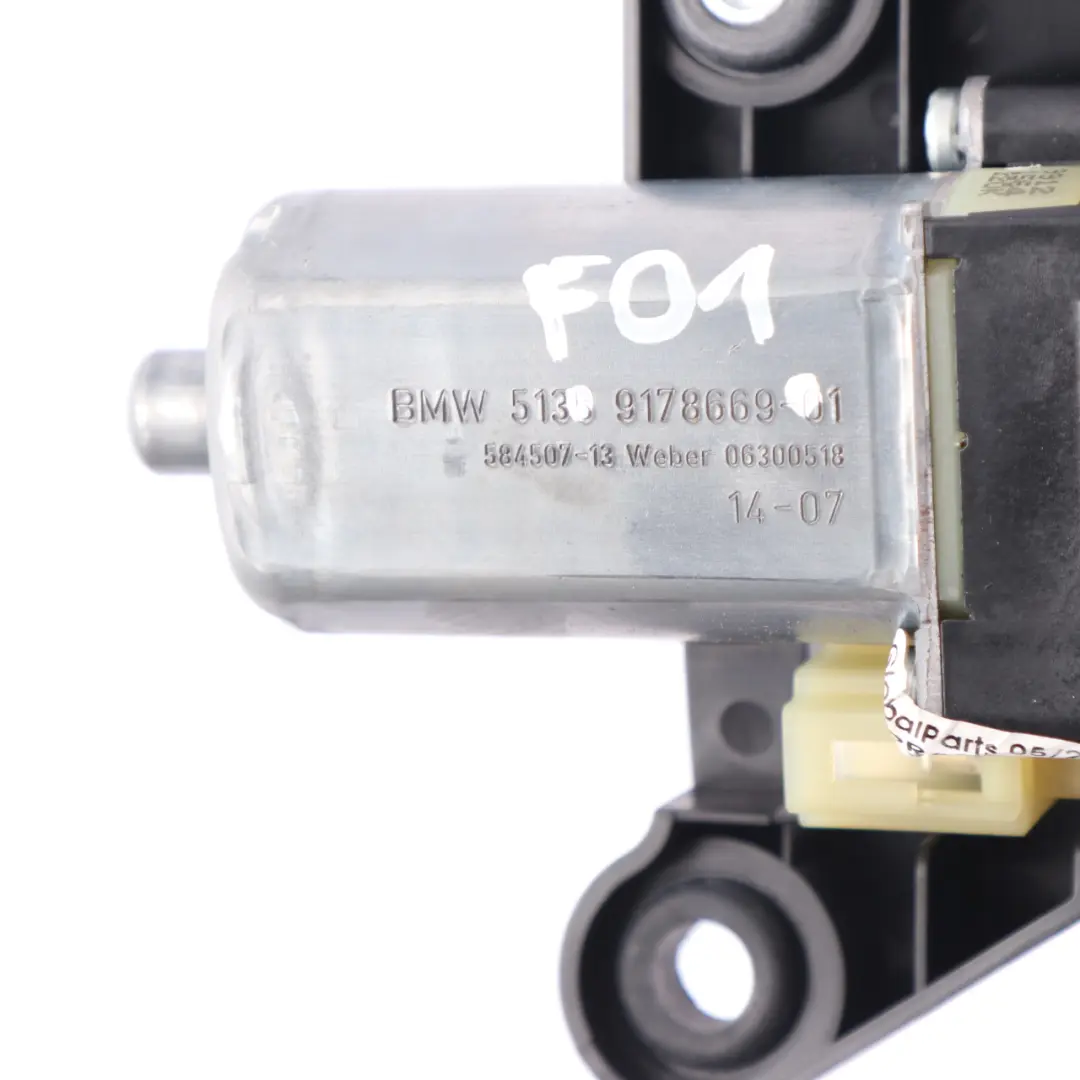 BMW F01 F02 F04 Motor Persiana Parasol Puerta Trasera Izquierda - SKU 9178669 - Número de pieza 9178669