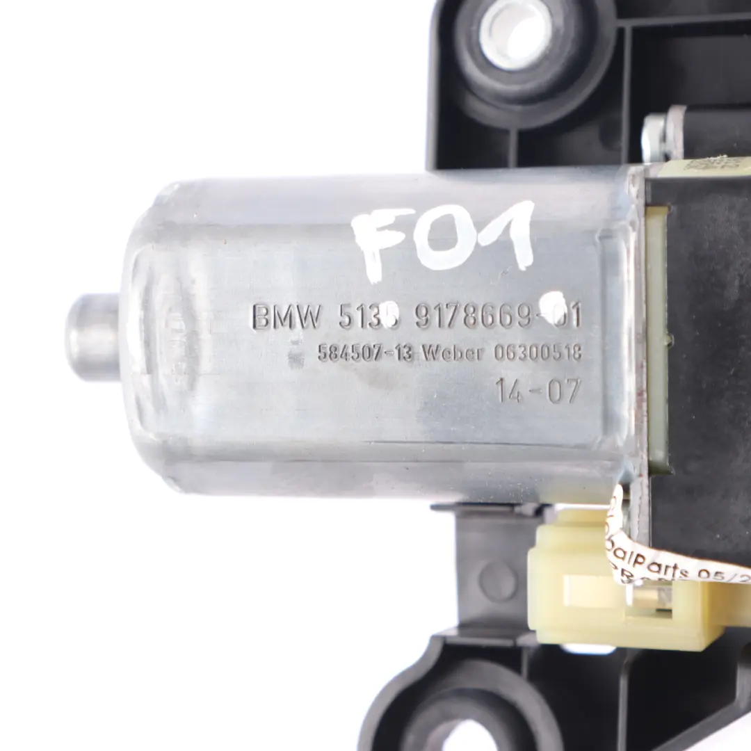 BMW F01 F02 F04 Motor Persiana Parasol Puerta Trasera Izquierda - SKU 9178669 - Número de pieza 9178669