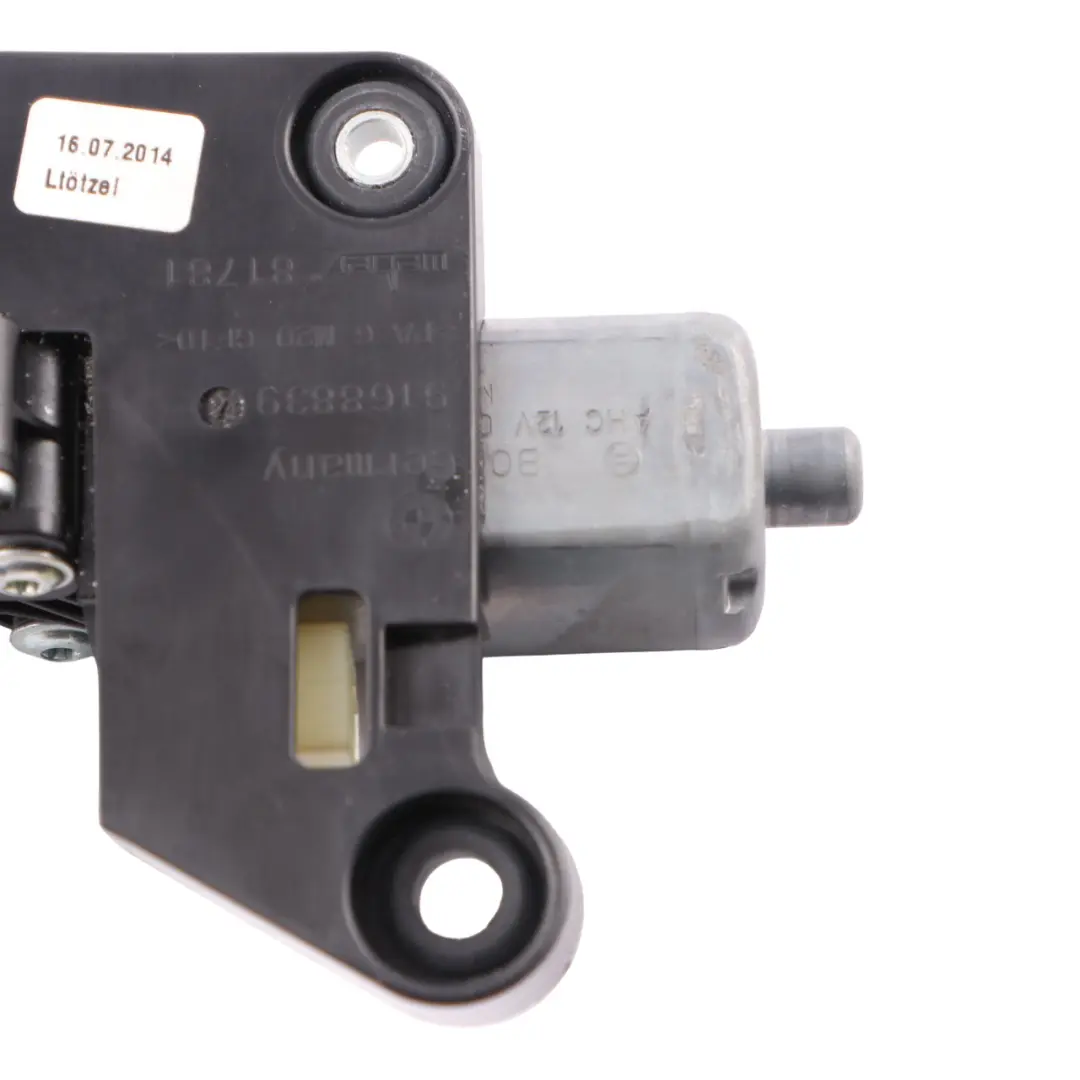 BMW F01 F02 F04 Motor Persiana Parasol Puerta Trasera Izquierda - SKU 9178669 - Número de pieza 9178669