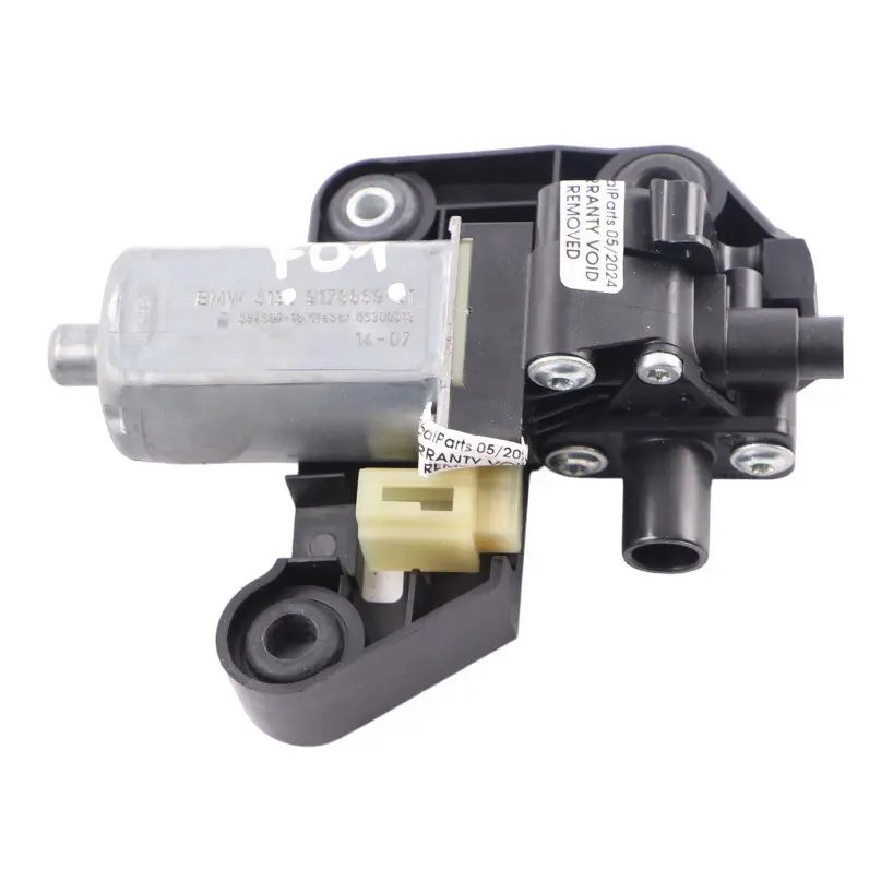 Sun Blind Shade Motor BMW F01 F02 F04 Motor Drive Rear Door Left N/S to with Part number 9178669 Sun Blind Shade Motor BMW F01 F02 F04 Motor Drive Rear Door Left N/S - SKU 9178669 - Part number 9178669