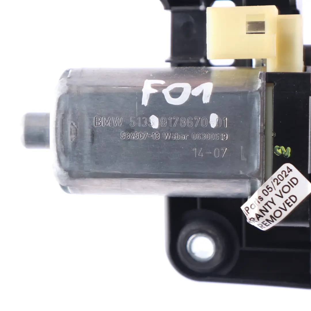  Moteur Store BMW F01 F02 F04 Moteur D'Entraînement Porte Arrière Droite - SKU 9178670 - Numéro de pièce 9178670