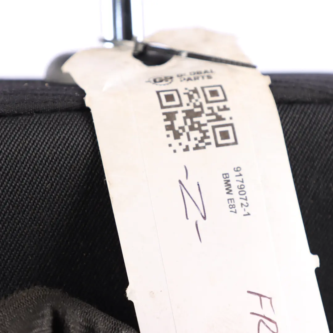 Siège avant droit Tissu intérieur Elektra Anthracite pour BMW E87 LCI à propos du numéro de pièce 9179072 BMW E87 LCI Siège avant droit Tissu intérieur Elektra Anthracite - SKU 9179072-1 - Numéro de pièce 9179072