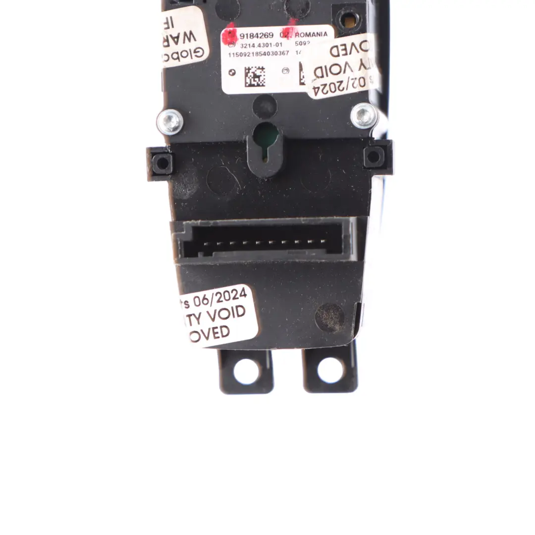 BMW Z4 E89 Cabrio Switch Parking Electric Brake Handbrake Button - SKU 9184269-1 - Part number 9184269