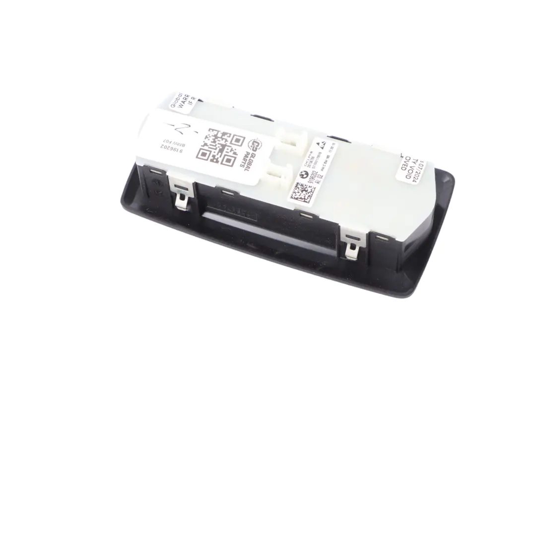 Seats Control Button Panel Switch Memory Adjustment to BMW F07 Rear with Part number 9196202 BMW F07 Rear Seats Control Button Panel Switch Memory Adjustment - SKU 9196202 - Part number 9196202