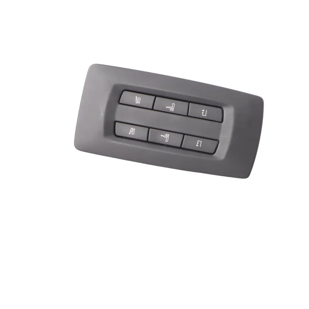Seats Control Button Panel Switch Memory Adjustment to BMW F07 Rear with Part number 9196202 BMW F07 Rear Seats Control Button Panel Switch Memory Adjustment - SKU 9196202 - Part number 9196202