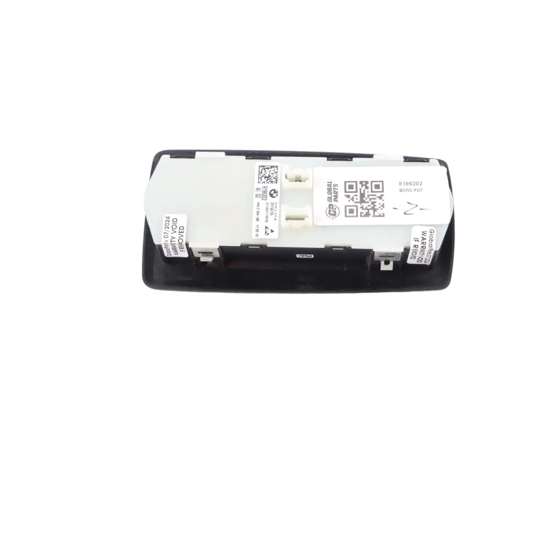 BMW F07 Rear Seats Control Button Panel Switch Memory Adjustment - SKU 9196202 - Part number 9196202