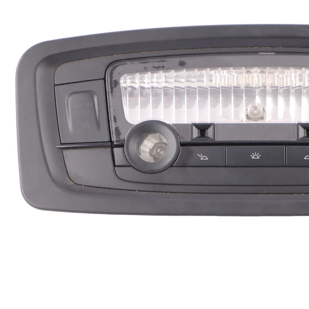Interior Techo Luz Lectura Lámpara Interruptor Negro para BMW F12 Convertible con número de pieza 9197035 BMW F12 Convertible Interior Techo Luz Lectura Lámpara Interruptor Negro - SKU 9197035 - Número de pieza 9197035