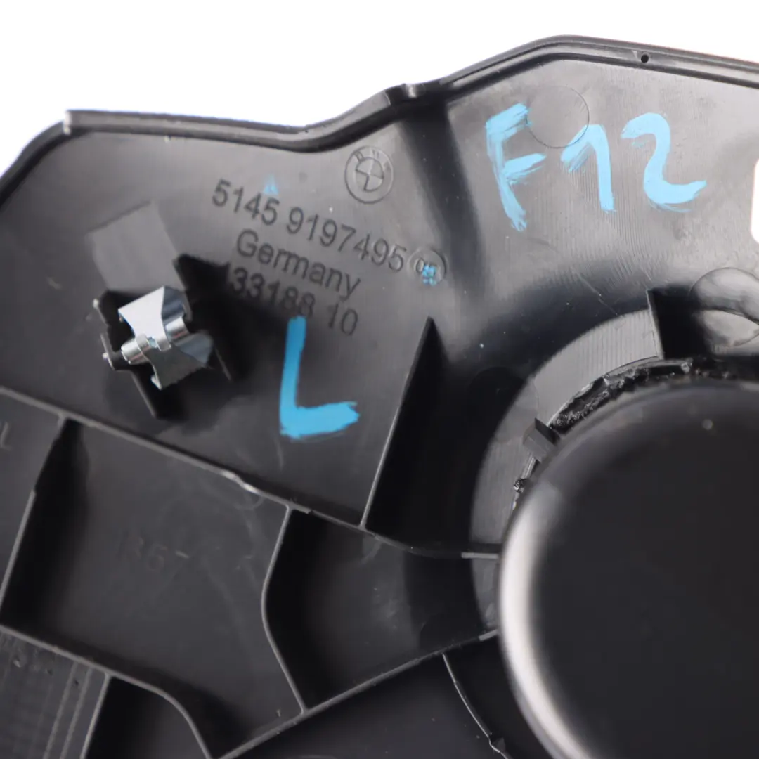 Side Trim BMW F06 F12 F13 Interior Dashboard End Cover Left N/S Black to with Part number 9197495 Side Trim BMW F06 F12 F13 Interior Dashboard End Cover Left N/S Black - SKU rhd-9197495 - Part number 9197495