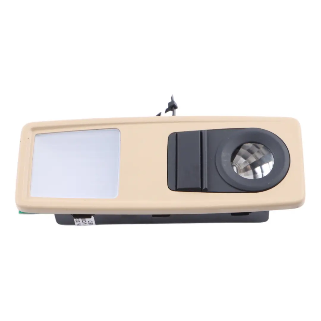 Interior Light BMW X1 E84 Roof Rear Left N/S Reading Lamp Savanna Beige to with Part number 9215609 Interior Light BMW X1 E84 Roof Rear Left N/S Reading Lamp Savanna Beige - SKU 9215609 - Part number 9215609