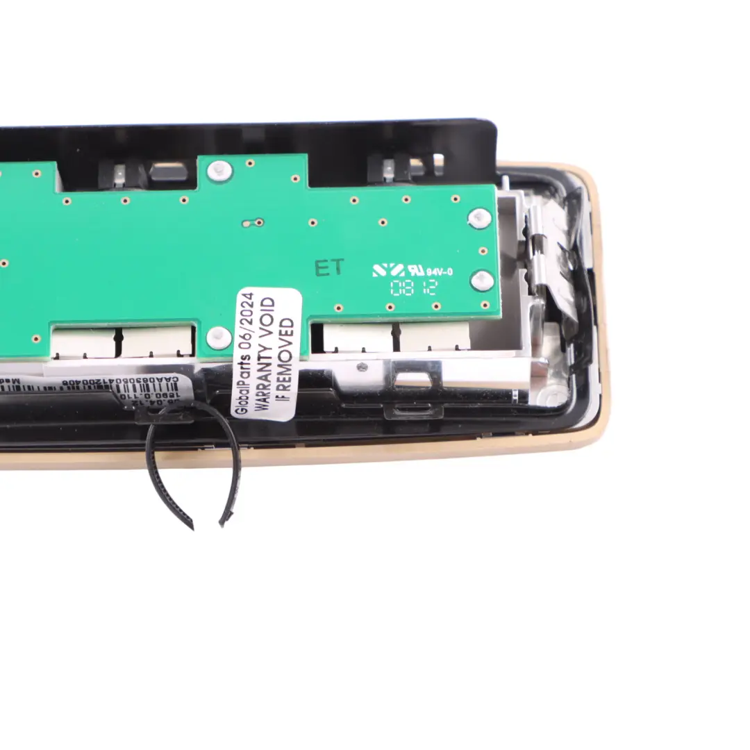 Interior Light BMW X1 E84 Roof Rear Left N/S Reading Lamp Savanna Beige to with Part number 9215609 Interior Light BMW X1 E84 Roof Rear Left N/S Reading Lamp Savanna Beige - SKU 9215609 - Part number 9215609