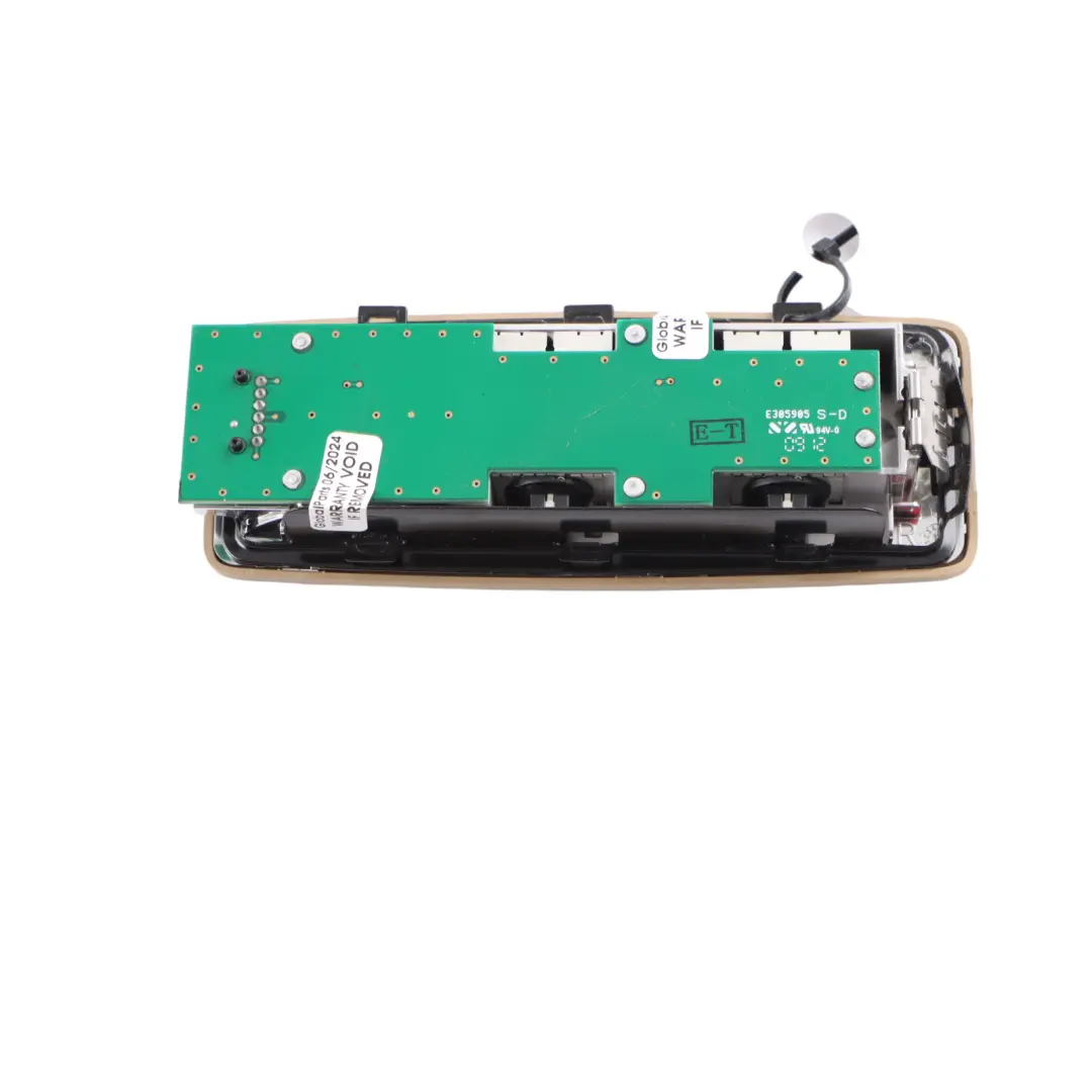 Interior Light BMW X1 E84 Roof Rear Right O/S Reading Lamp Savanna Beige to with Part number 9215610 Interior Light BMW X1 E84 Roof Rear Right O/S Reading Lamp Savanna Beige - SKU 9215610 - Part number 9215610