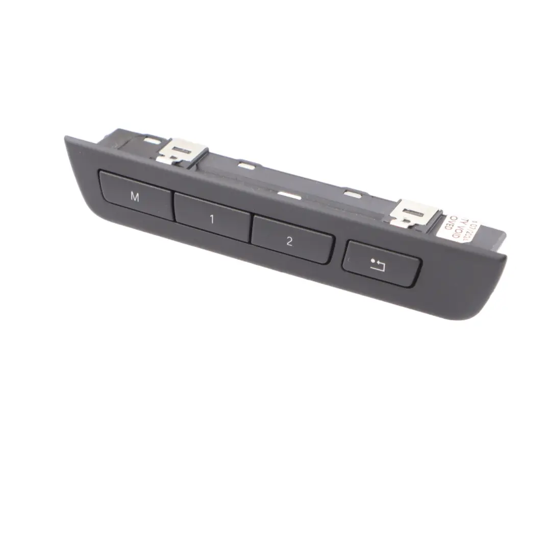 BMW F07 GT Additional Seat Control Operating Unit Supplem Seat Functions - SKU 9215798 - Part number 9215798
