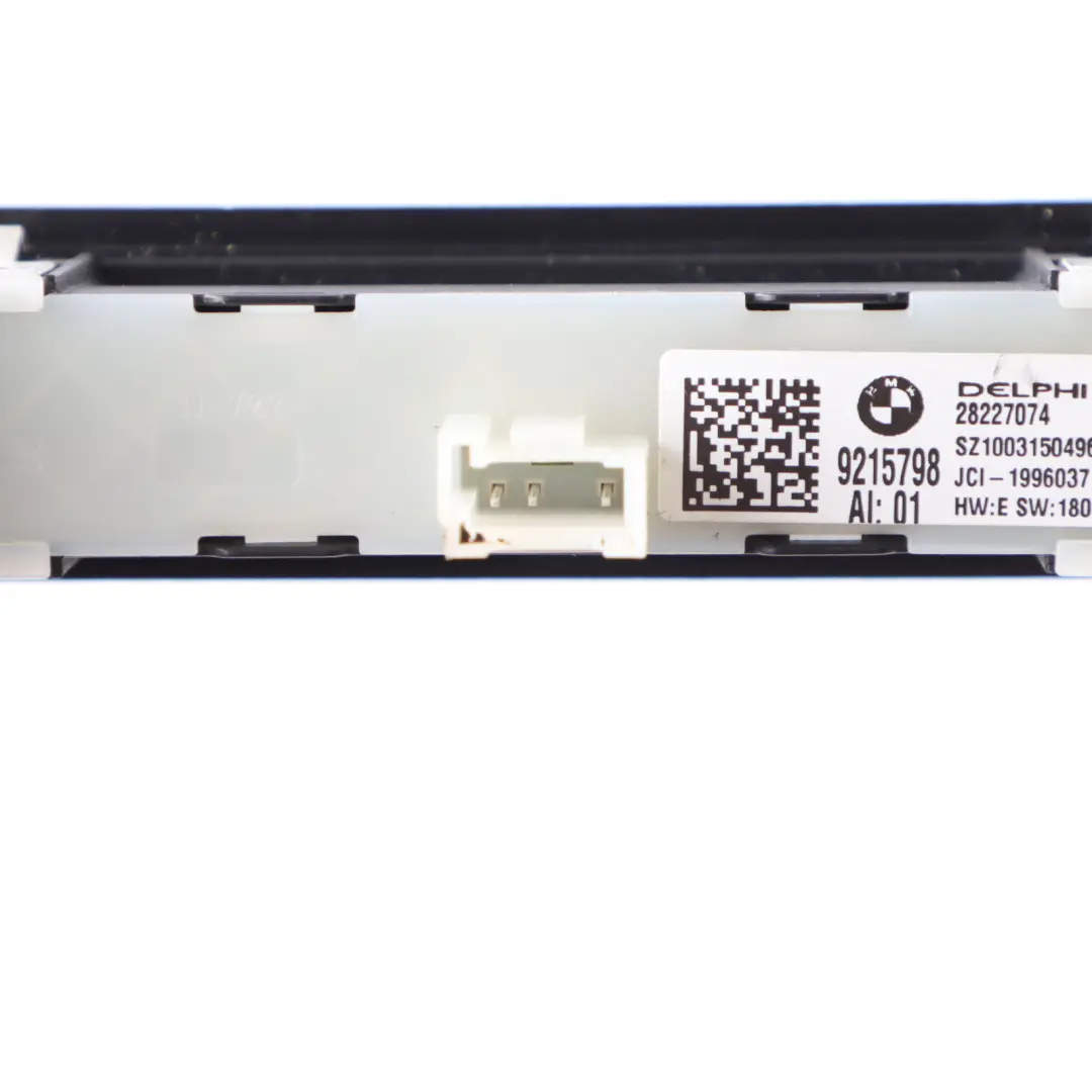 BMW F07 GT Additional Seat Control Operating Unit Supplem Seat Functions - SKU 9215798 - Part number 9215798