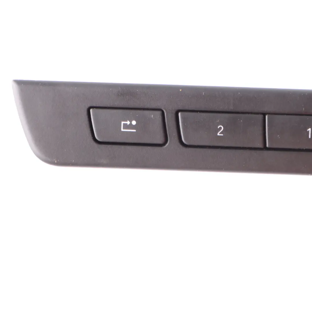 BMW F07 GT Additional Seat Control Operating Unit Supplem Seat Functions - SKU 9215803 - Part number 9215803