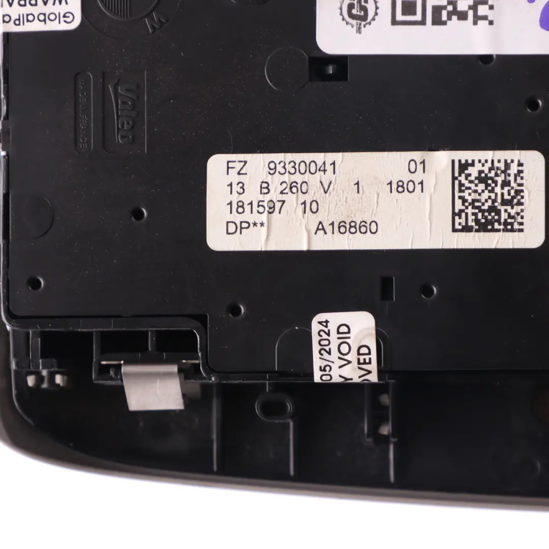 Unidad De Interruptor Techo Luz Control Headliner Modulo Gris para BMW F20 F21 F22 con número de pieza 9219494 BMW F20 F21 F22 Unidad De Interruptor Techo Luz Control Headliner Modulo Gris - SKU 9219494-4 - Número de pieza 9219494