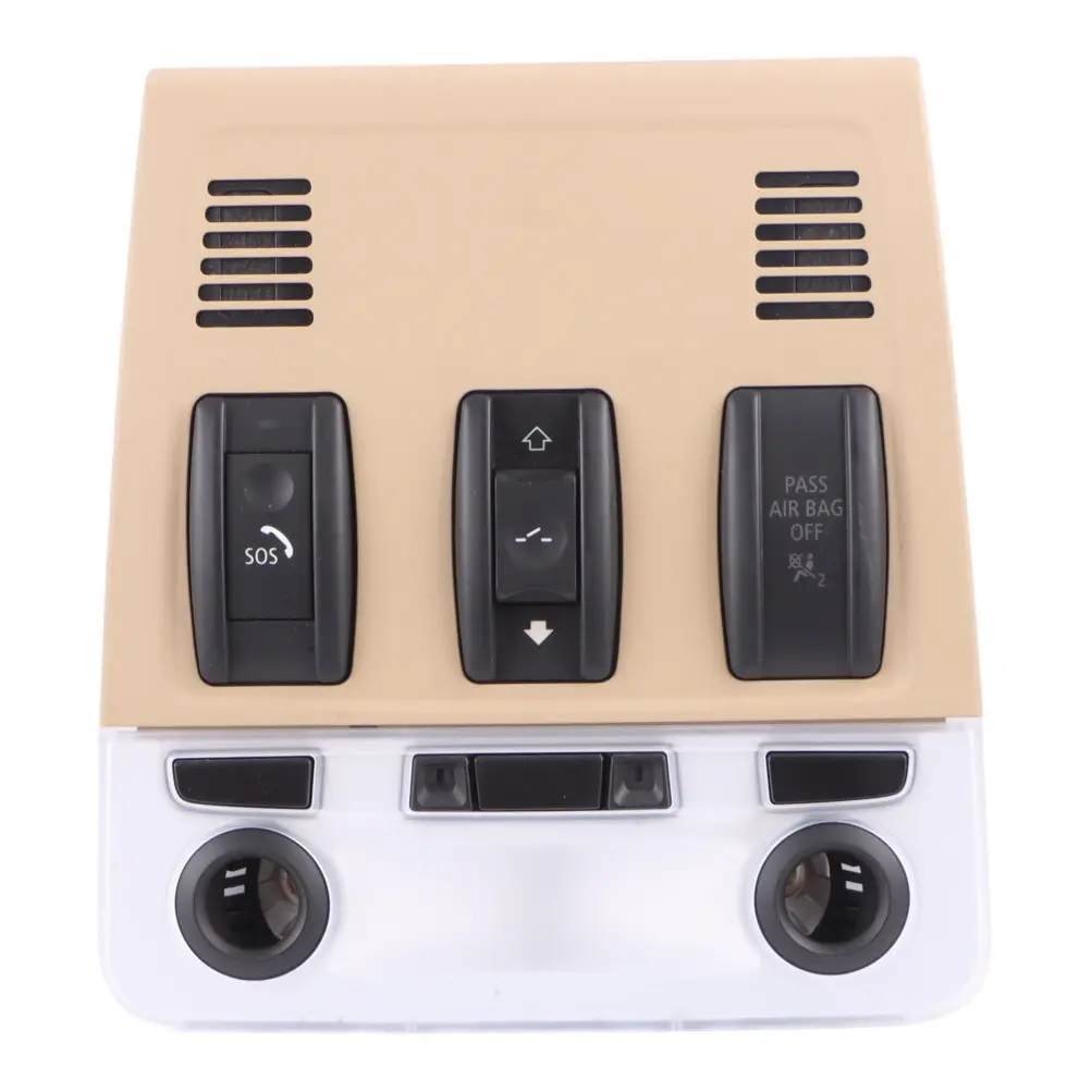 Lámpara techo BMW X1 E84 E91 lectura interior Panel interruptores Beige para con número de pieza 9225515 Lámpara techo BMW X1 E84 E91 lectura interior Panel interruptores Beige - SKU 9225515 - Número de pieza 9225515