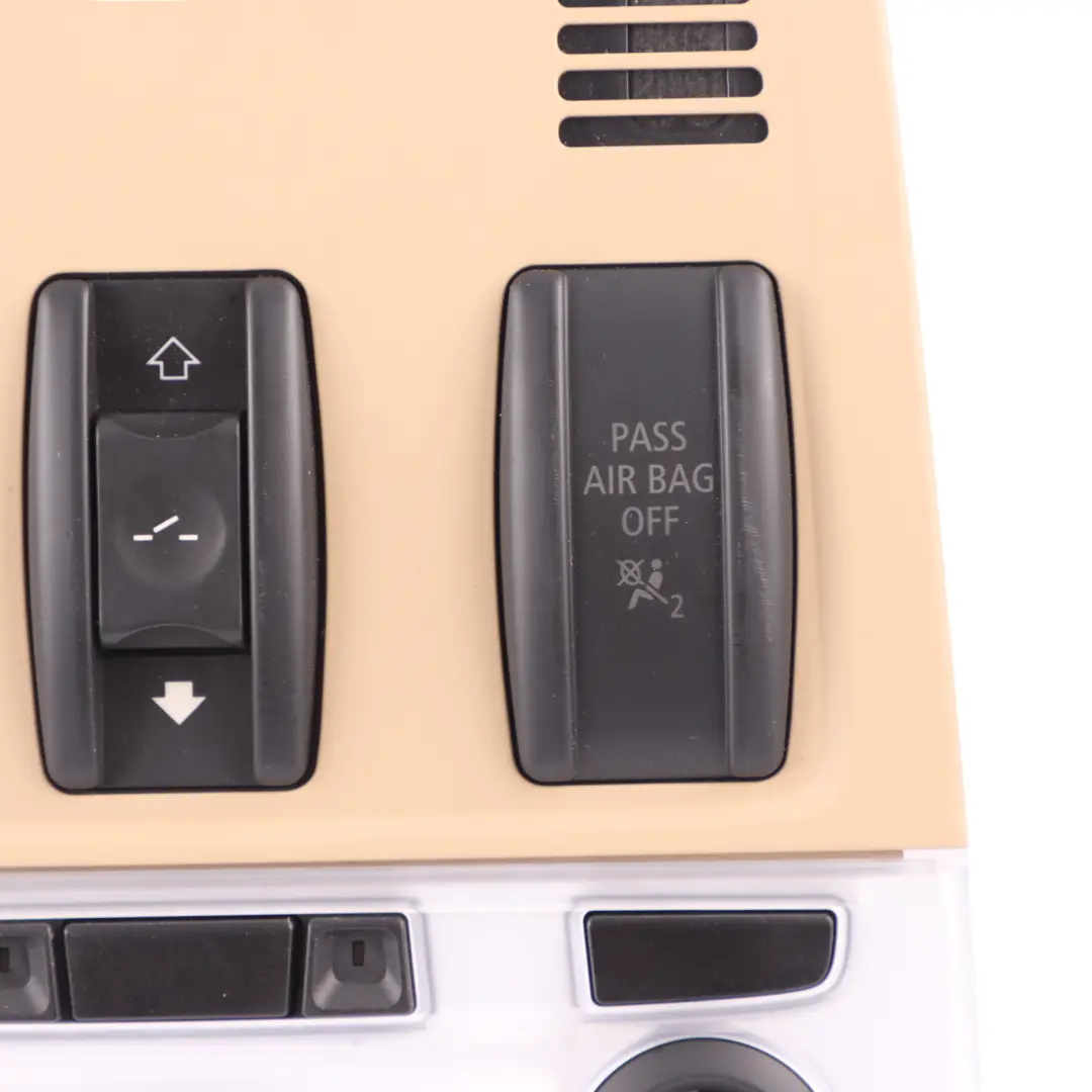 Roof Lamp BMW X1 E84 E91 Interior Reading Lamp Switch Panel Beige to with Part number 9225515 Roof Lamp BMW X1 E84 E91 Interior Reading Lamp Switch Panel Beige - SKU 9225515 - Part number 9225515
