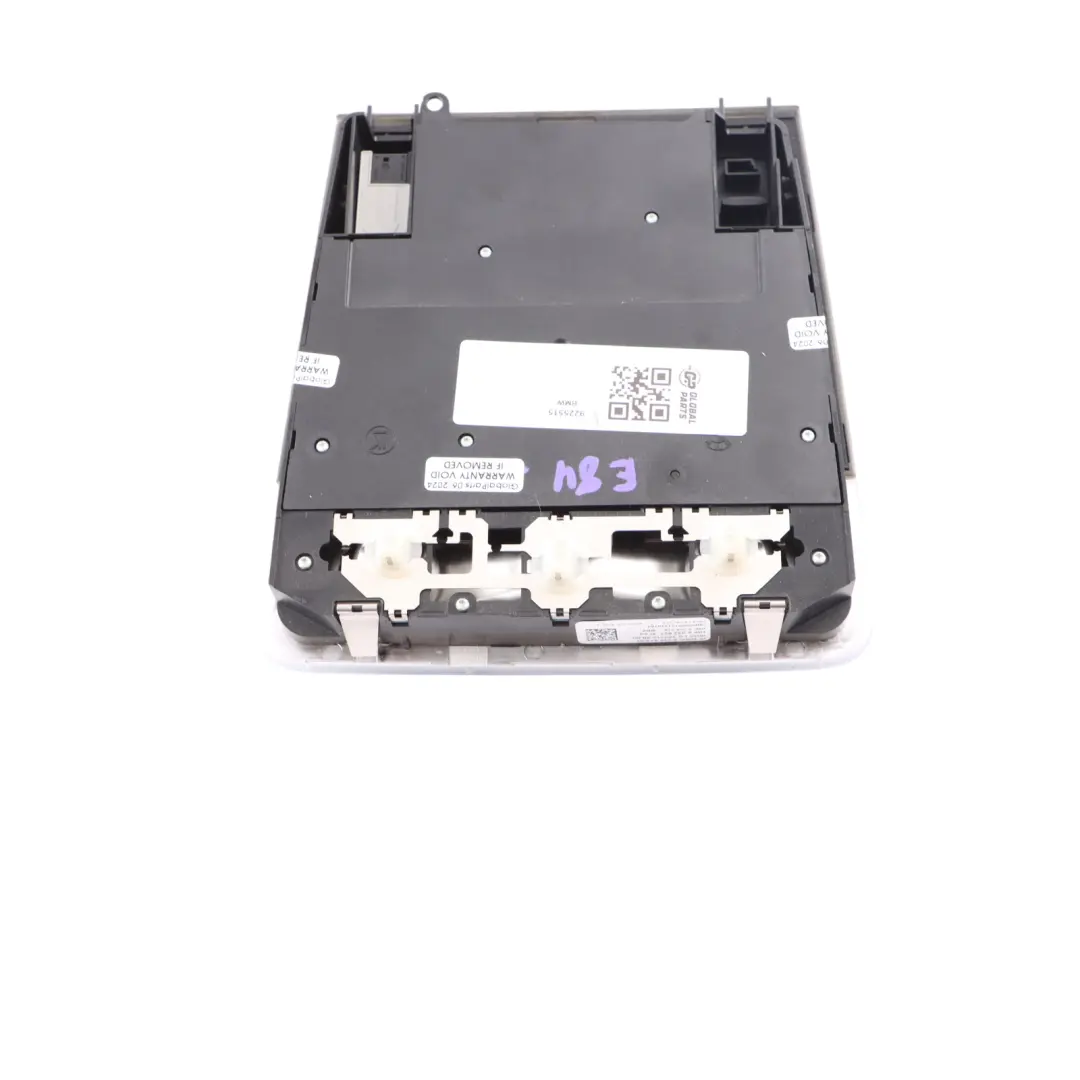 Roof Lamp BMW X1 E84 E91 Interior Reading Lamp Switch Panel Beige to with Part number 9225515 Roof Lamp BMW X1 E84 E91 Interior Reading Lamp Switch Panel Beige - SKU 9225515 - Part number 9225515