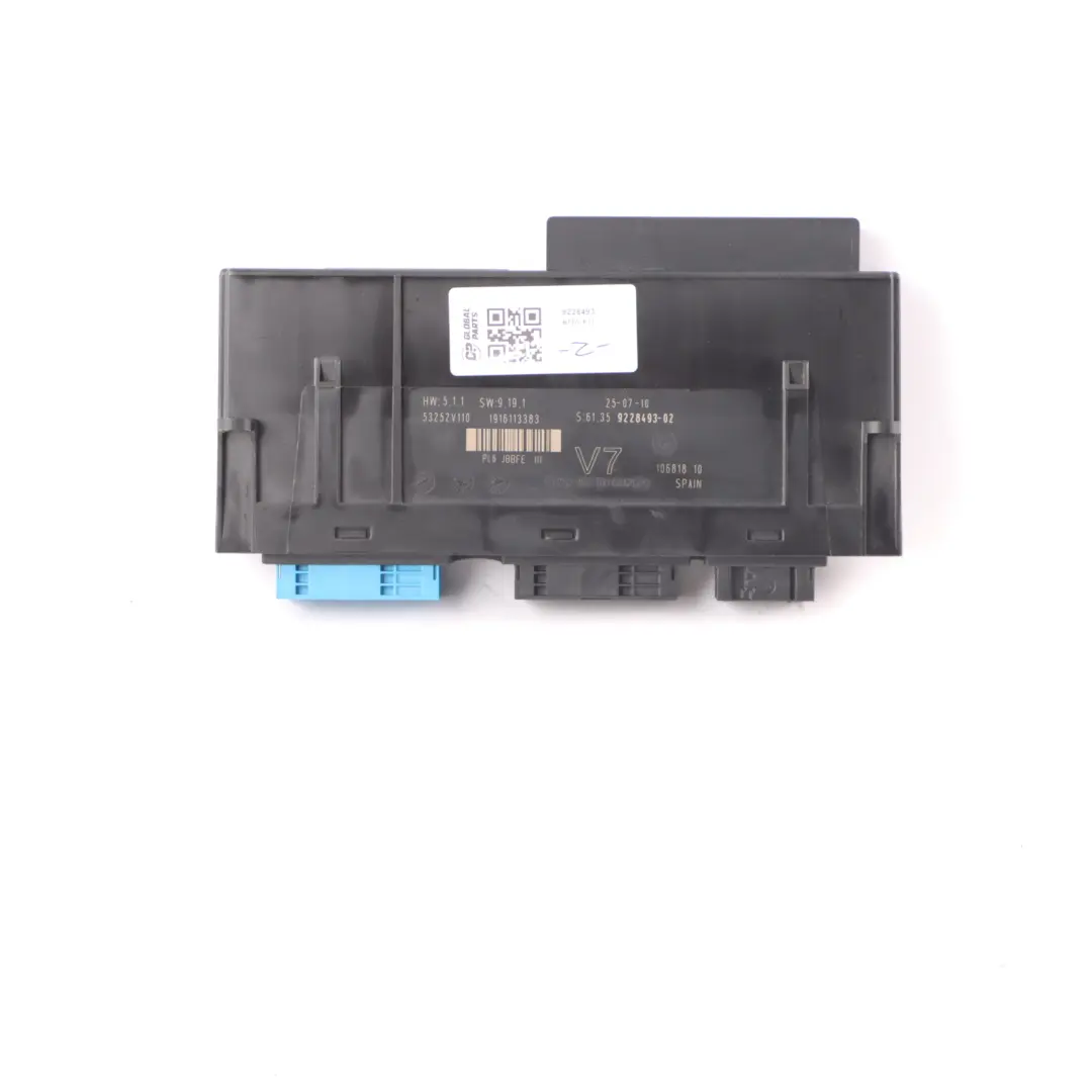 Body Control Module Unit Junction Box to BMW F11 with Part number 9228493 BMW F11 Body Control Module Unit Junction Box - SKU 9228493 - Part number 9228493