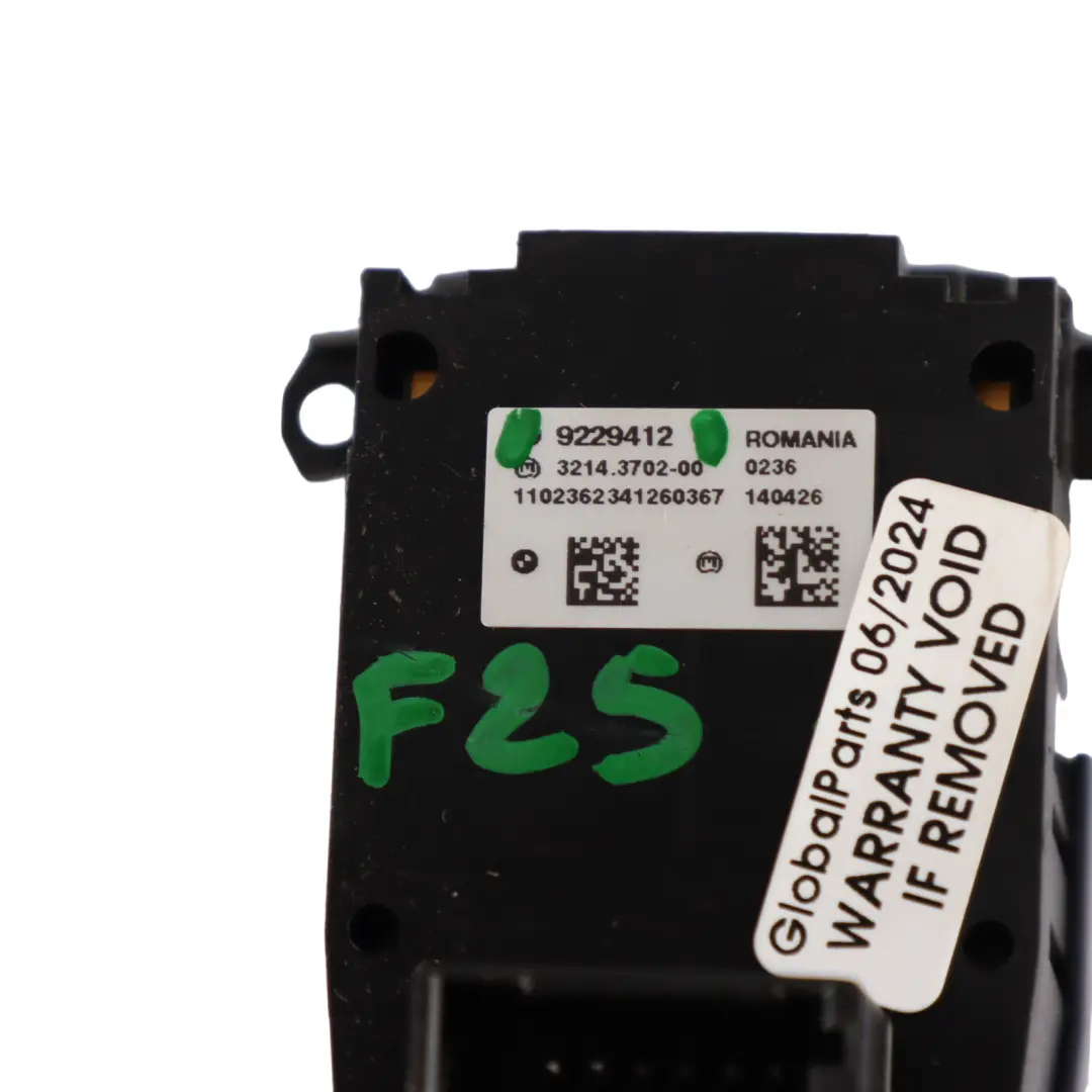 BMW F10 F12 F25 Electric Parking Brake Switch Frame EMF Auto Hold Trim - SKU 9229412 - Part number 9229412