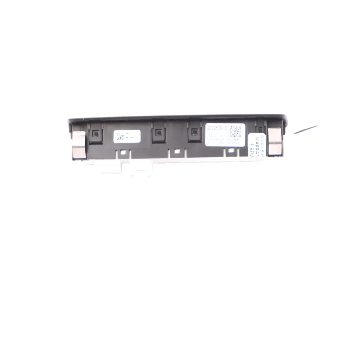  Control Panel Asistencia Línea BMW F30 F34 Sistema Conductor Interruptor - SKU 9232639 - Número de pieza 9232639