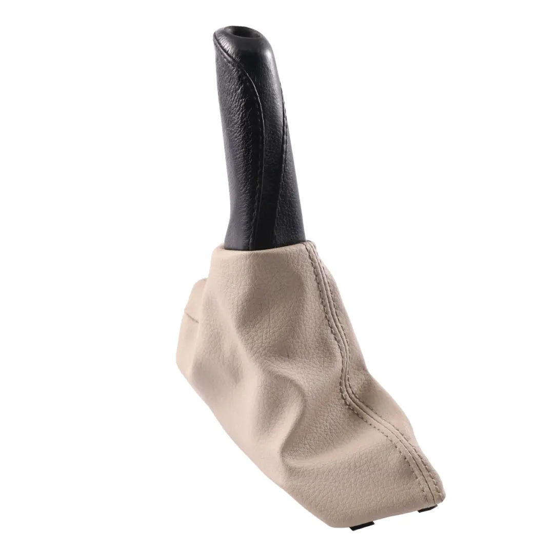 BMW F20 F21 F22 Handbrake Lever Cover Oyster Leather - SKU rhd-9236314 - Part number 9236314