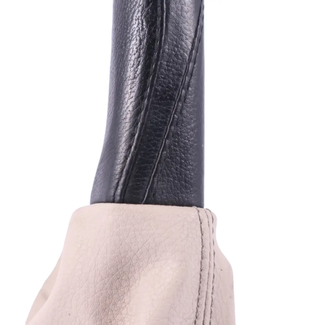 BMW F20 F21 F22 Handbrake Lever Cover Oyster Leather - SKU rhd-9236314 - Part number 9236314