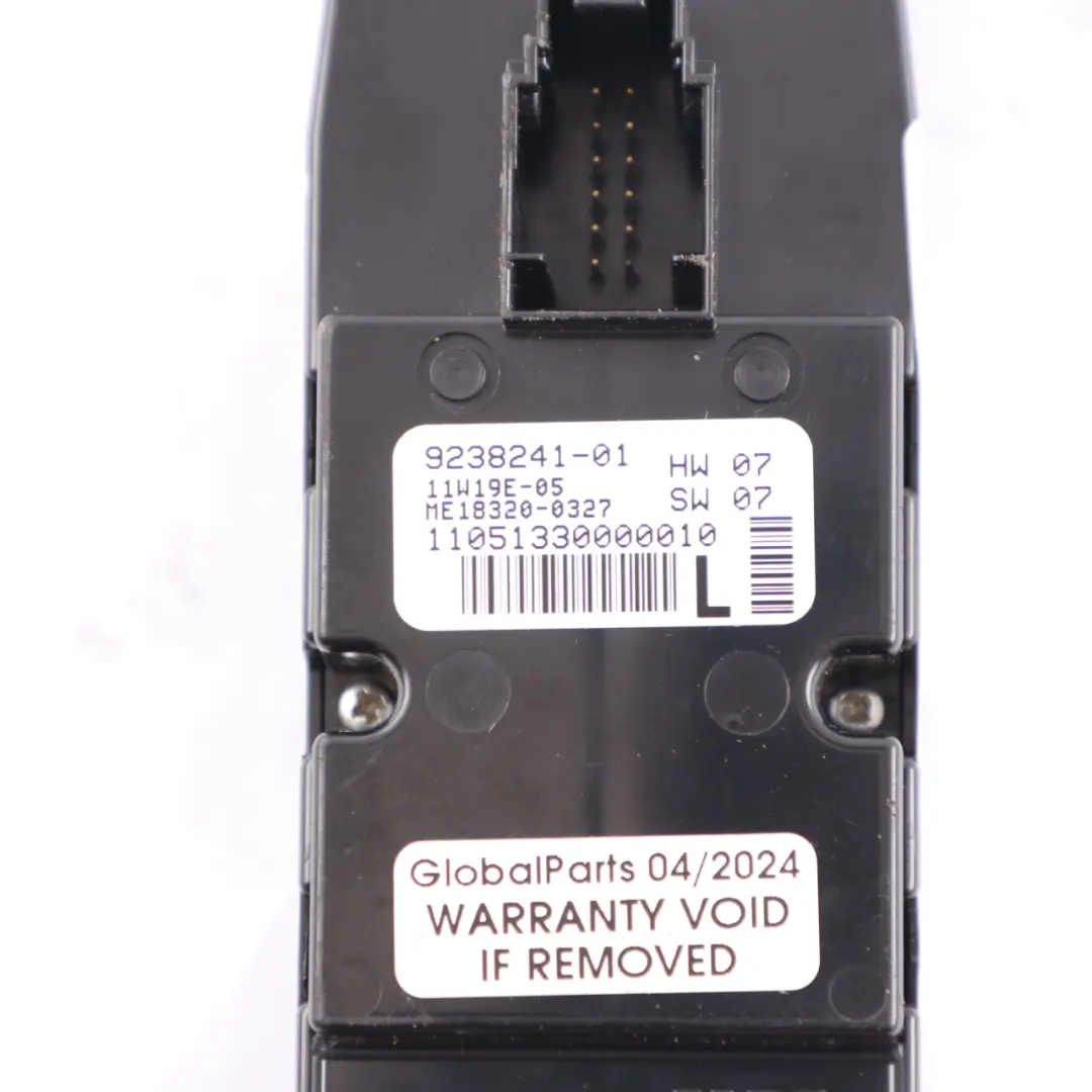  Lifter Switch BMW F25 Door Window Control Panel Operating Unit Module - SKU 9238241-1 - Part number 9238241