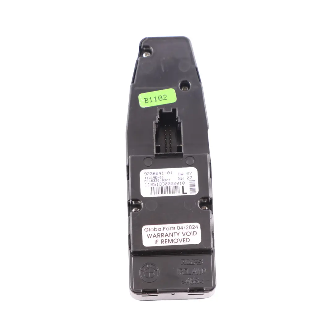 BMW F10 F11 Fahrerseite Fensterheber Spiegel Schalter Steuergerät 9180556 - SKU 9238241-1 - Teilenummer 9238241