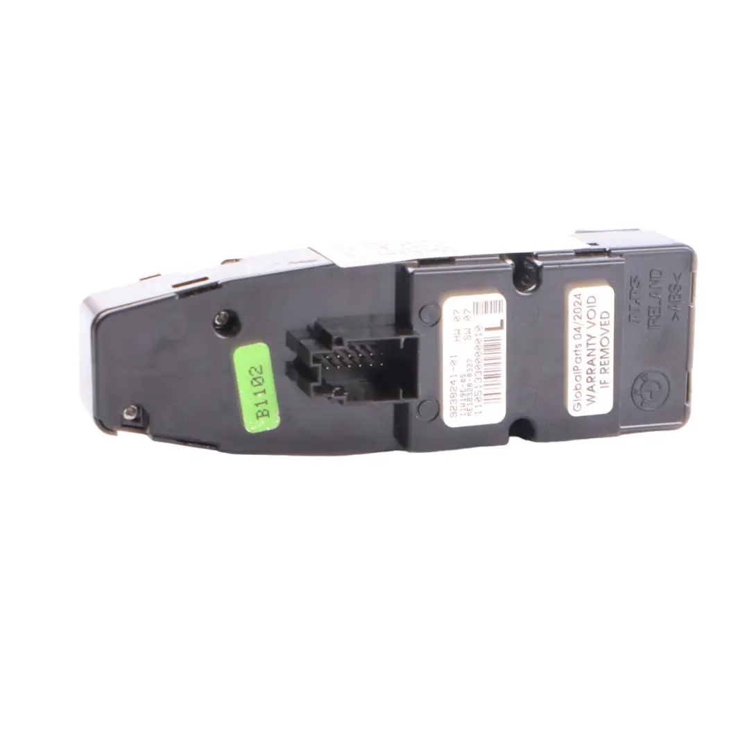 Lifter Switch BMW F25 Door Window Control Panel Operating Unit Module to with Part number 9238241 Lifter Switch BMW F25 Door Window Control Panel Operating Unit Module - SKU 9238241-1 - Part number 9238241