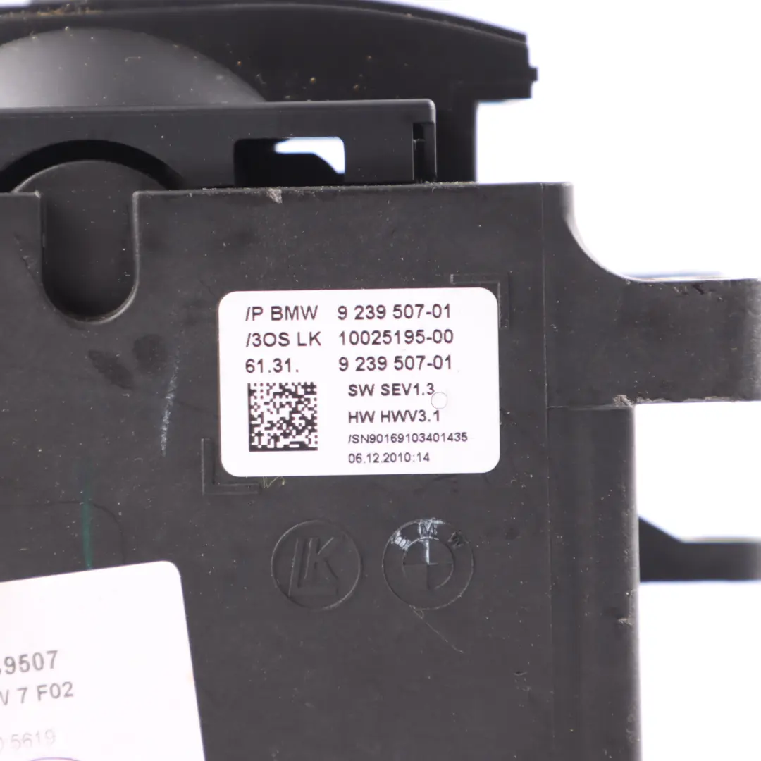 Gear Selector BMW F02 Gear Switch Lever Automatic Transmission - SKU 9239507 - Part number 9239507