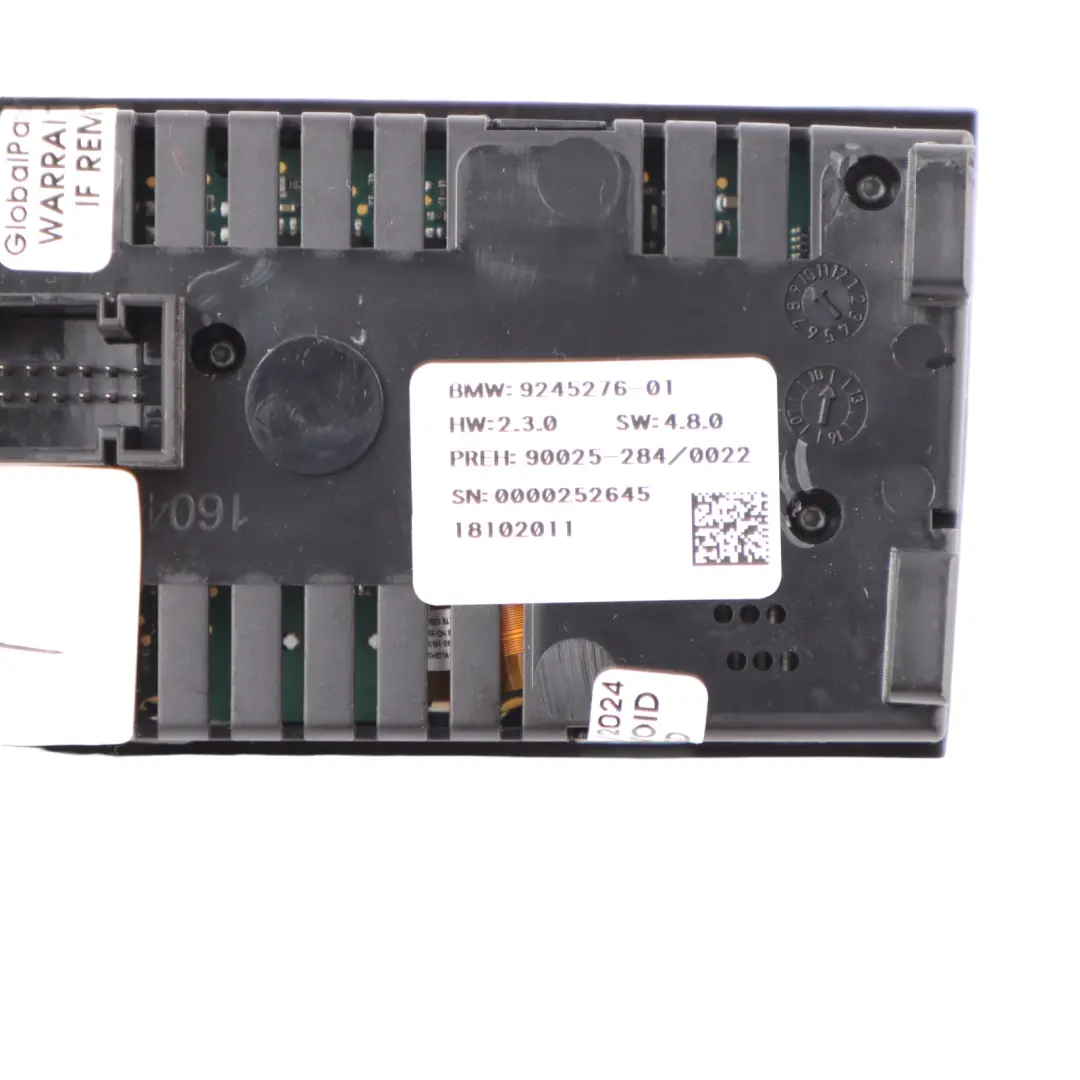 BMW F07 Beheizte Klimaanlage Luftauslass Hinten - SKU 9245276 - Teilenummer 9245276