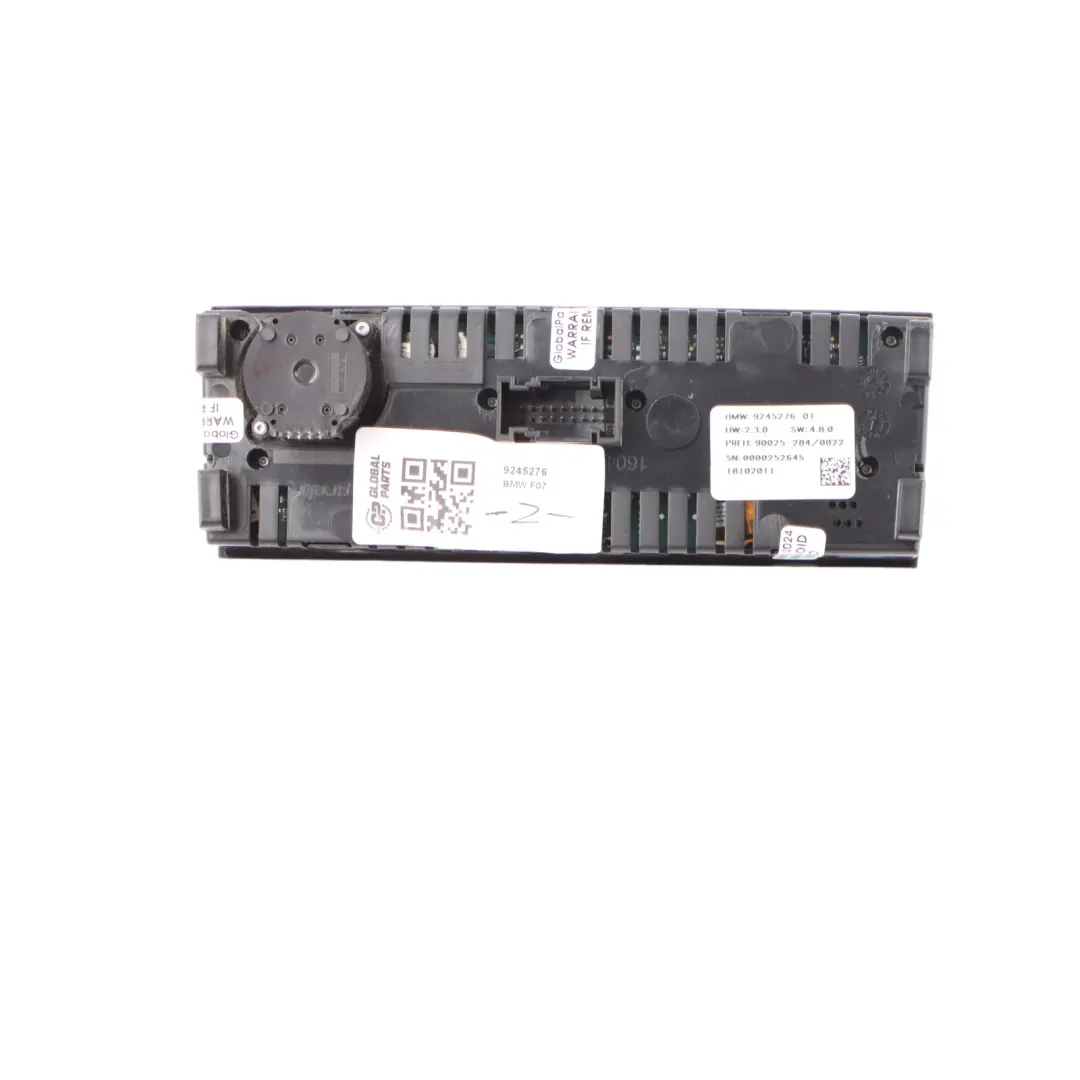 BMW F07 Beheizte Klimaanlage Luftauslass Hinten - SKU 9245276 - Teilenummer 9245276