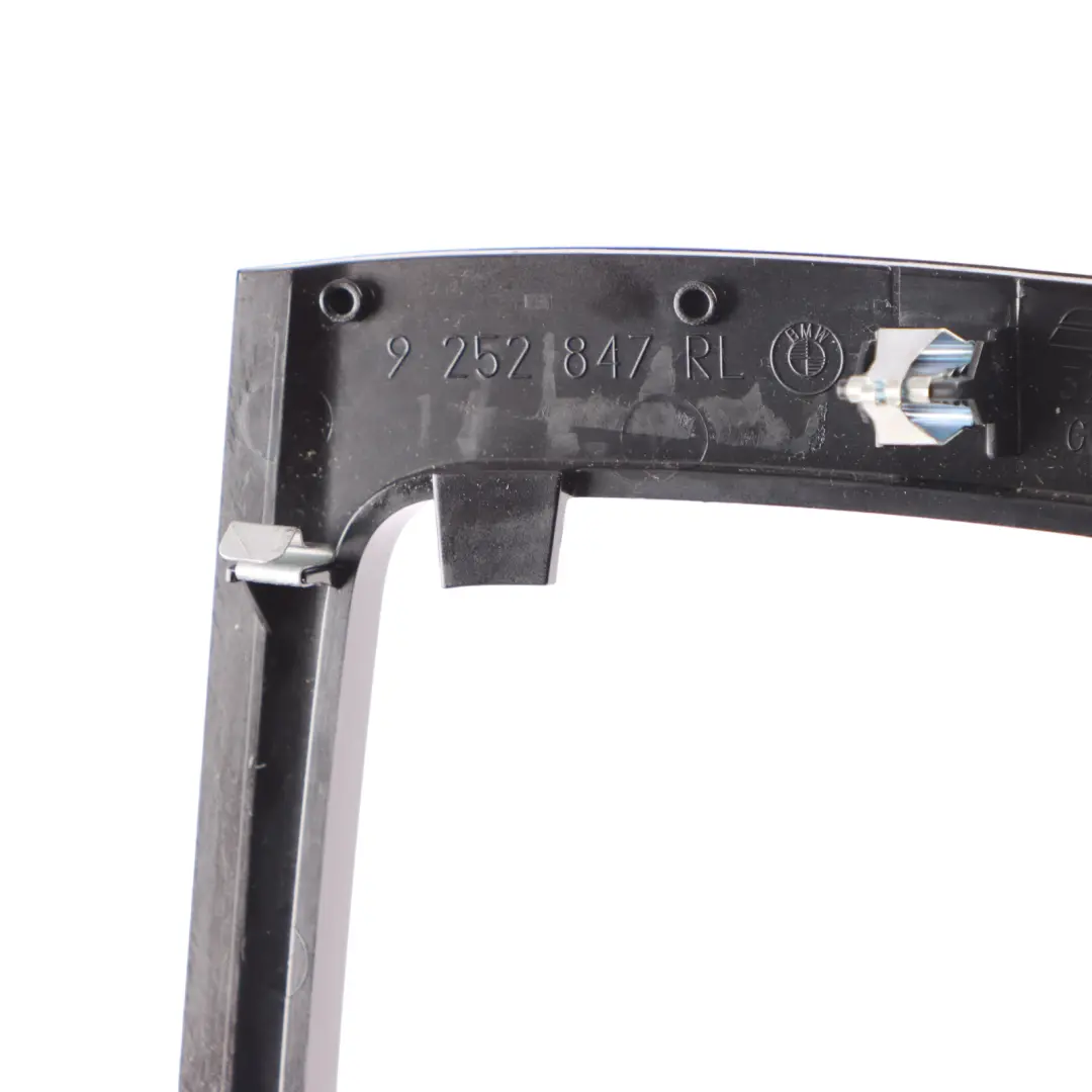 Center Console Trim BMW X1 E84 Interior Gear Shift Surround Panel Cover to with Part number 9252847 Center Console Trim BMW X1 E84 Interior Gear Shift Surround Panel Cover - SKU rhd-9252847 - Part number 9252847