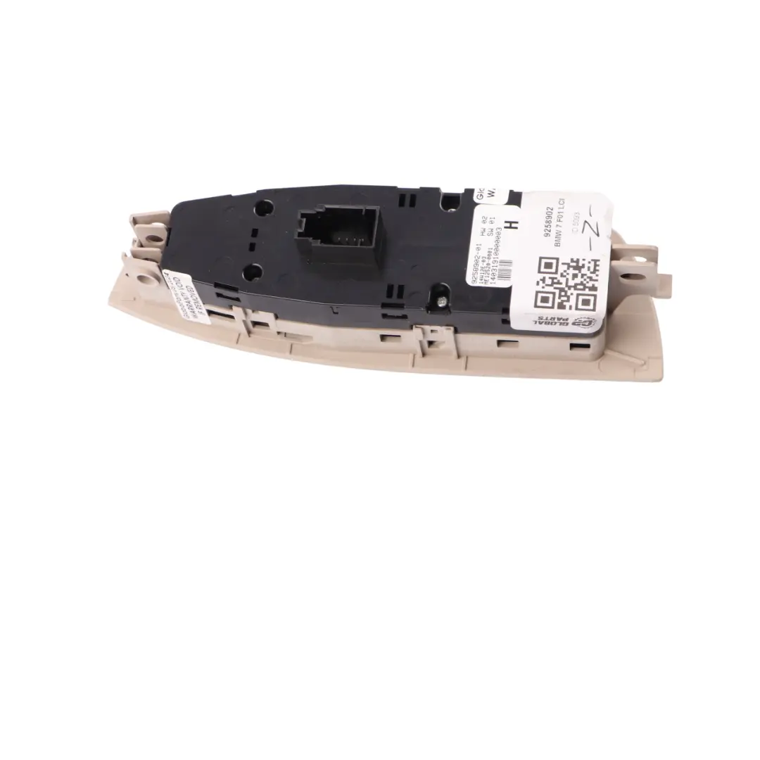 BMW F01 LCI Window Lifter Switch Driver's Side Door Control Panel Unit - SKU 9258902 - Part number 9258902