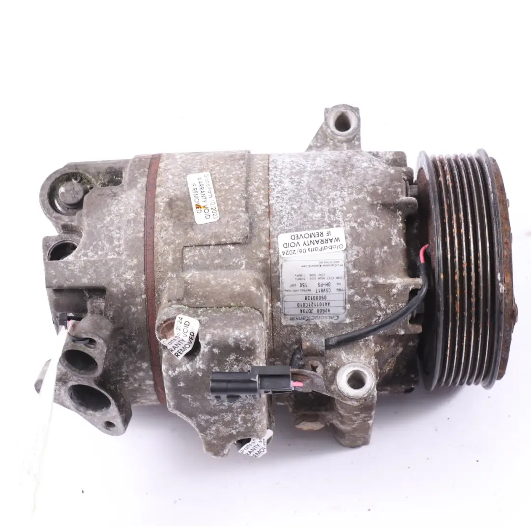 condizionata Nissan QASHQAI per Compressore aria con numero di parte 92610JD73A Compressore aria condizionata Nissan QASHQAI - SKU 92610JD73A - Numero di parte 92610JD73A