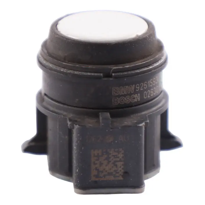 Parking Sensor BMW F20 F21 F30 Front Bumper PDC Mineralweiss White - A96 to with Part number 9261593 Parking Sensor BMW F20 F21 F30 Front Bumper PDC Mineralweiss White - A96 - SKU 9261593-MW - Part number 9261593