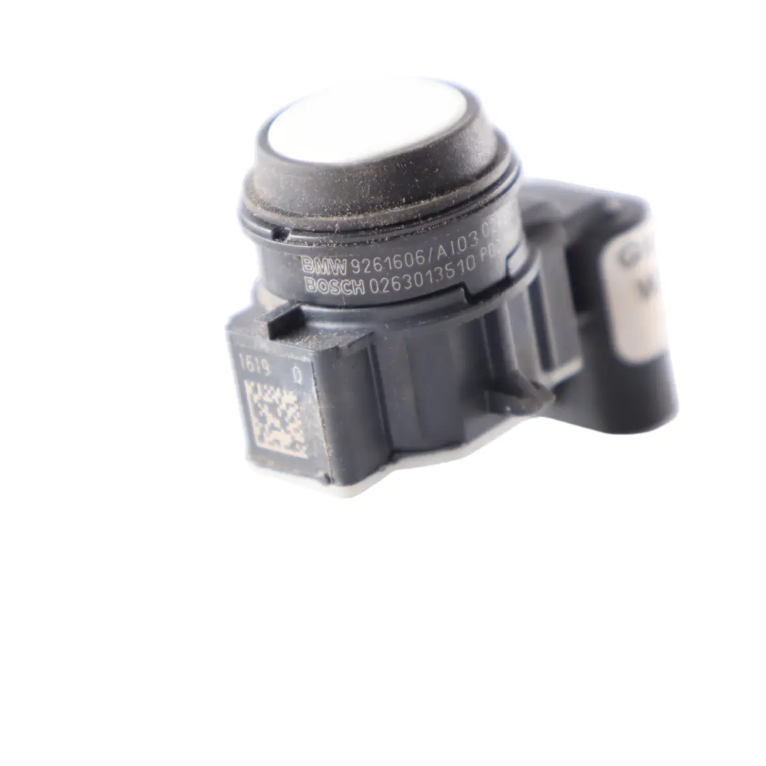  Parking Sensor BMW F20 F21 F87 Ultrasonic Front Rear PDC Mineralweiss A96 - SKU 9261605-MW - Part number 9261605