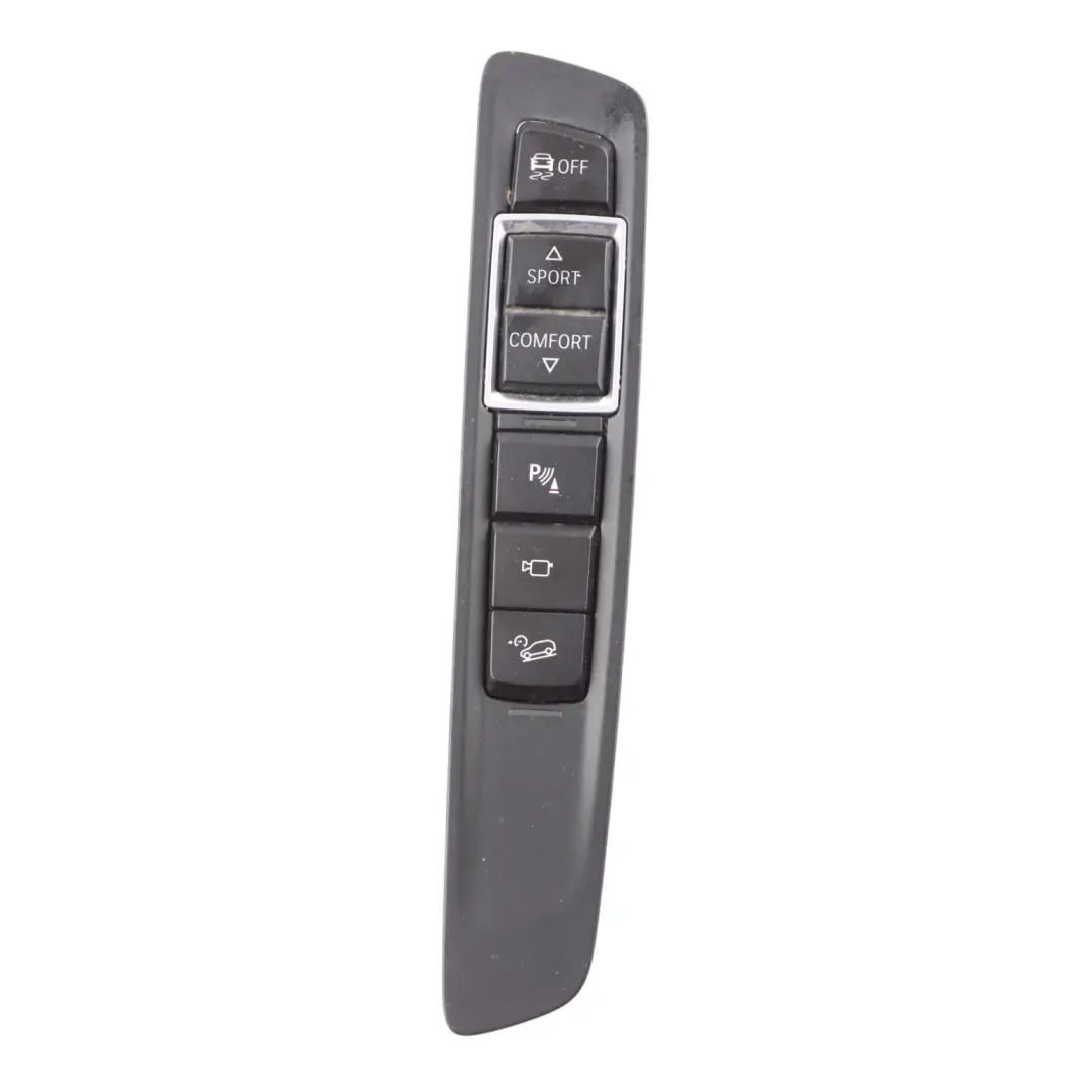 Center Console Switch Panel Button Sport Comfort to BMW X5 X6 F15 F16 with Part number 9262727 BMW X5 X6 F15 F16 Center Console Switch Panel Button Sport Comfort - SKU 9262727 - Part number 9262727