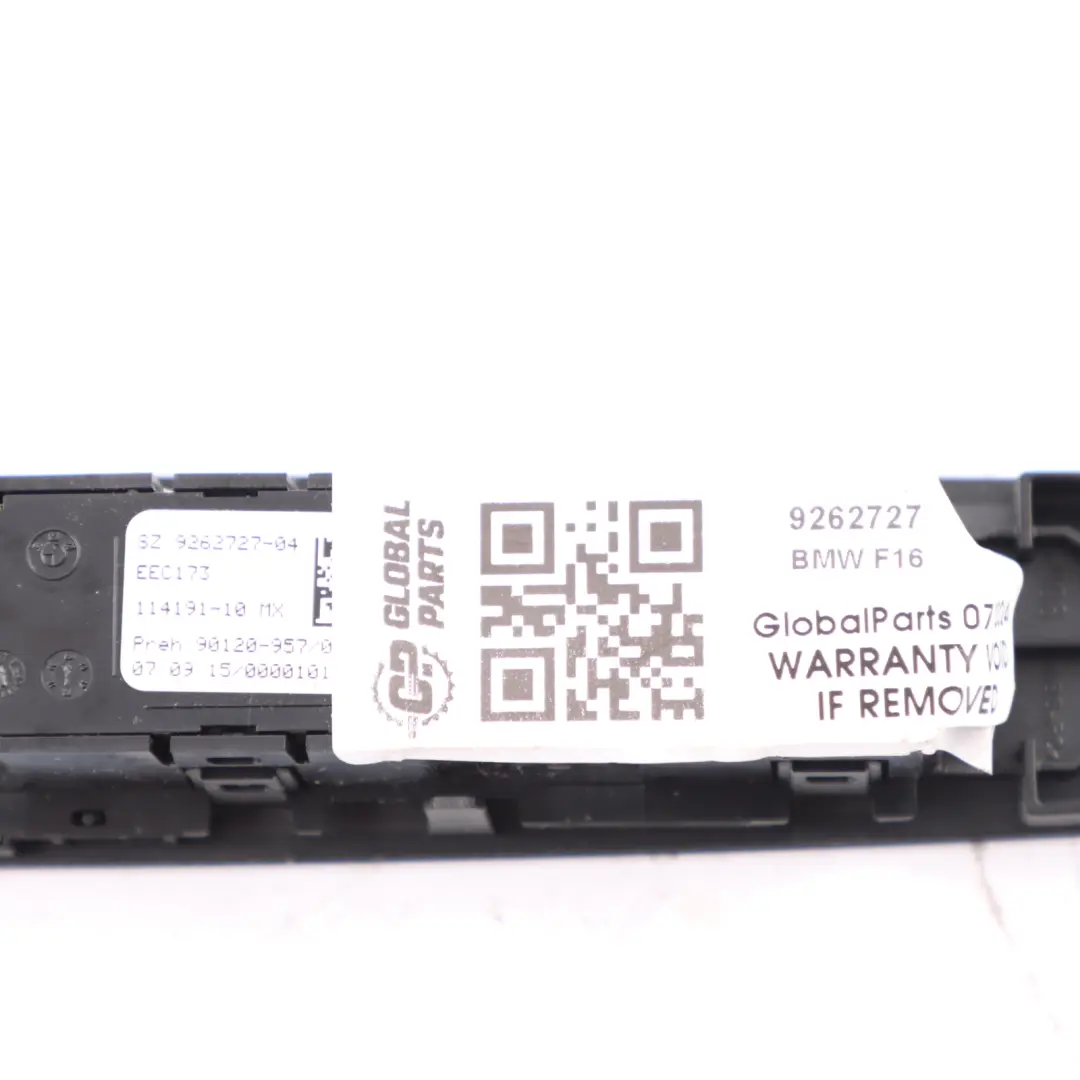 BMW X5 X6 F15 F16 Center Console Switch Panel Button Sport Comfort - SKU 9262727 - Part number 9262727