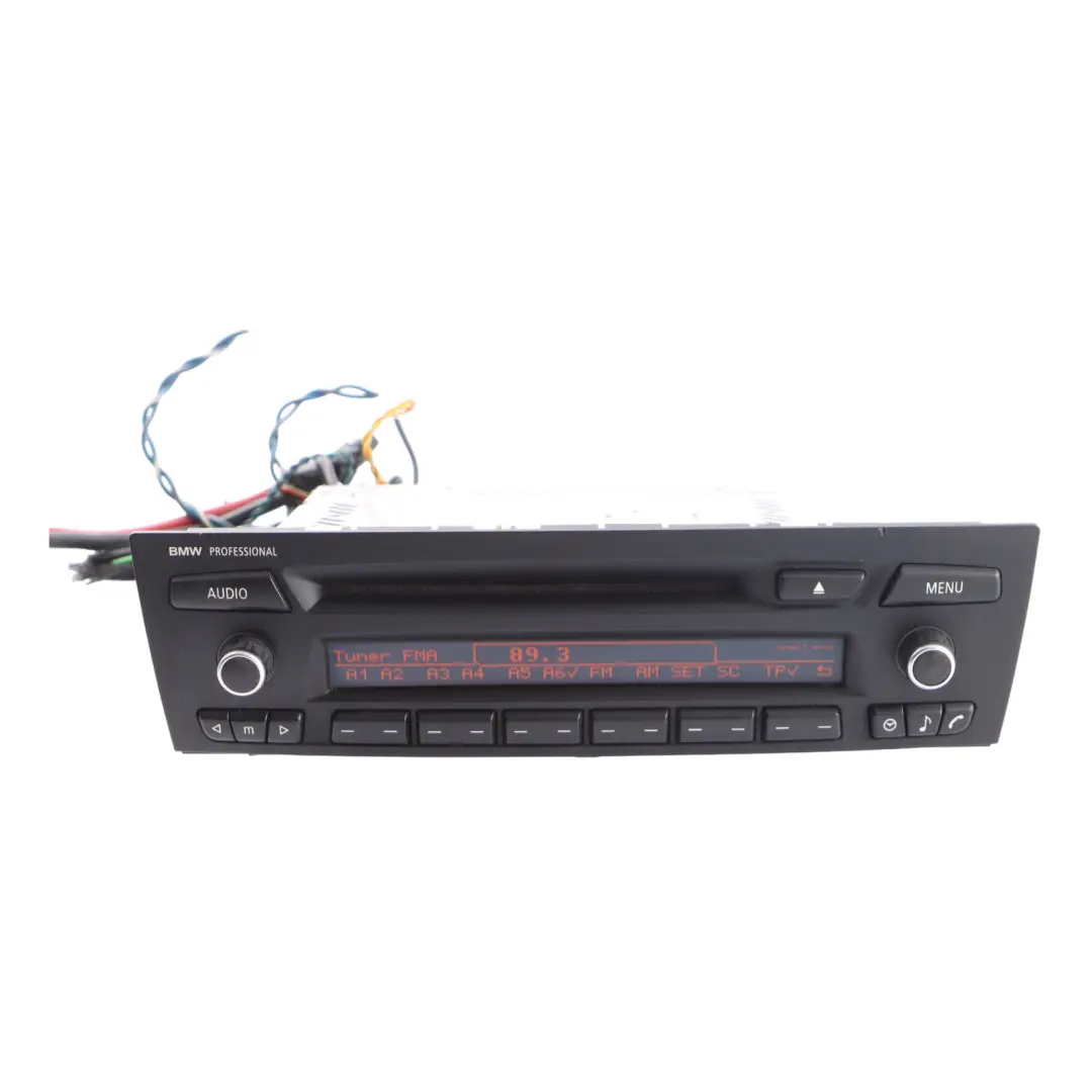 Radio Unit BMW E87 E90 E91 E92 LCI X1 E84 Bluetooth CD Professional DAB to with Part number 9263471 Radio Unit BMW E87 E90 E91 E92 LCI X1 E84 Bluetooth CD Professional DAB - SKU 9263471 - Part number 9263471
