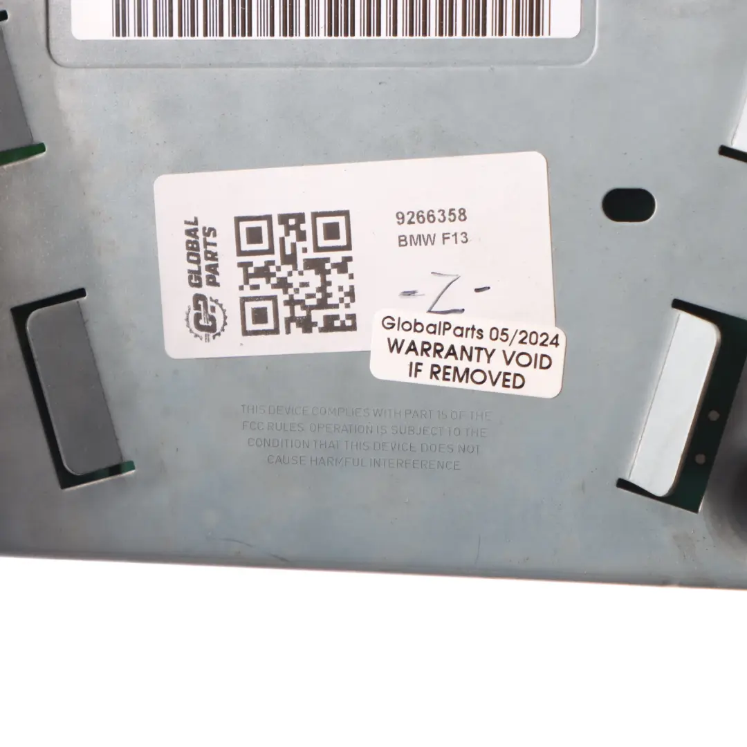 Harman Becker Amplificador Sistema HiFi para BMW F13 con número de pieza 9266358 BMW F13 Harman Becker Amplificador Sistema HiFi - SKU 9266358 - Número de pieza 9266358