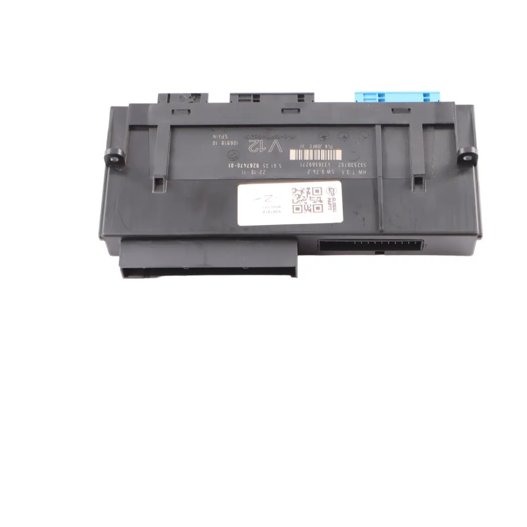 Junction Box BMW F07 GT Electronics Control Module Unit to with Part number 9267470 Junction Box BMW F07 GT Electronics Control Module Unit - SKU 9267470 - Part number 9267470