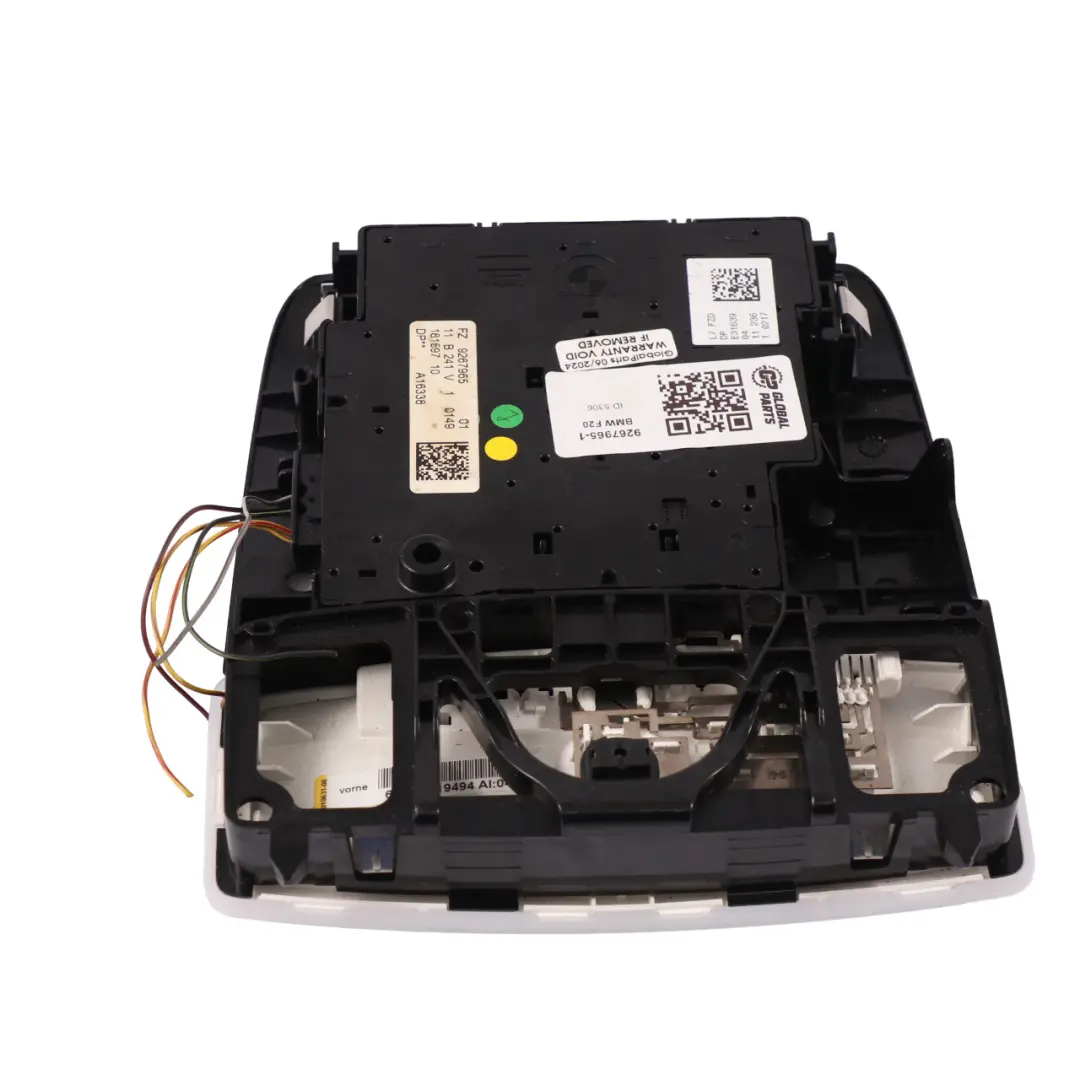 Roof Interior Centre Function Switch Black BMW 1 3 F20 F21 F30 F31 - SKU 9267965-1 - Part number 9267965