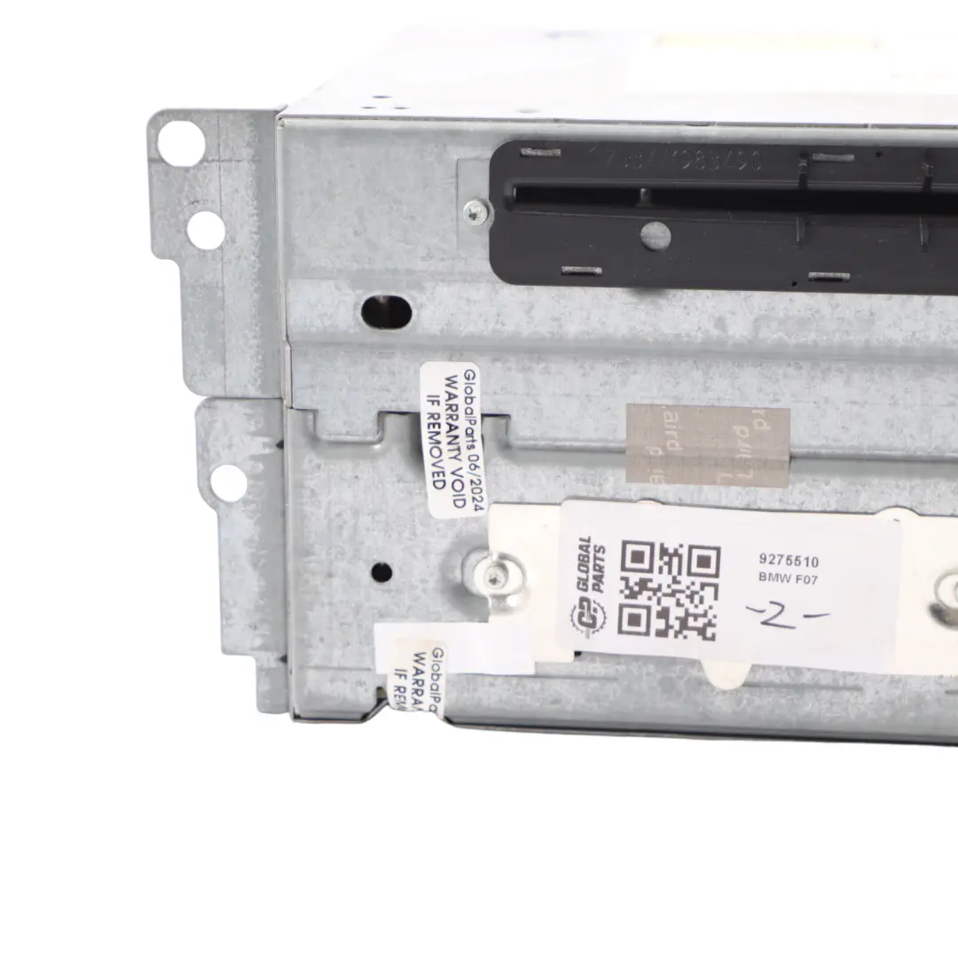 Unité Frontale BMW F07 GT Infotainment Ordinateur Sat Nav Multimédia DAB pour à propos du numéro de pièce 9275510 Unité Frontale BMW F07 GT Infotainment Ordinateur Sat Nav Multimédia DAB - SKU 9275510 - Numéro de pièce 9275510