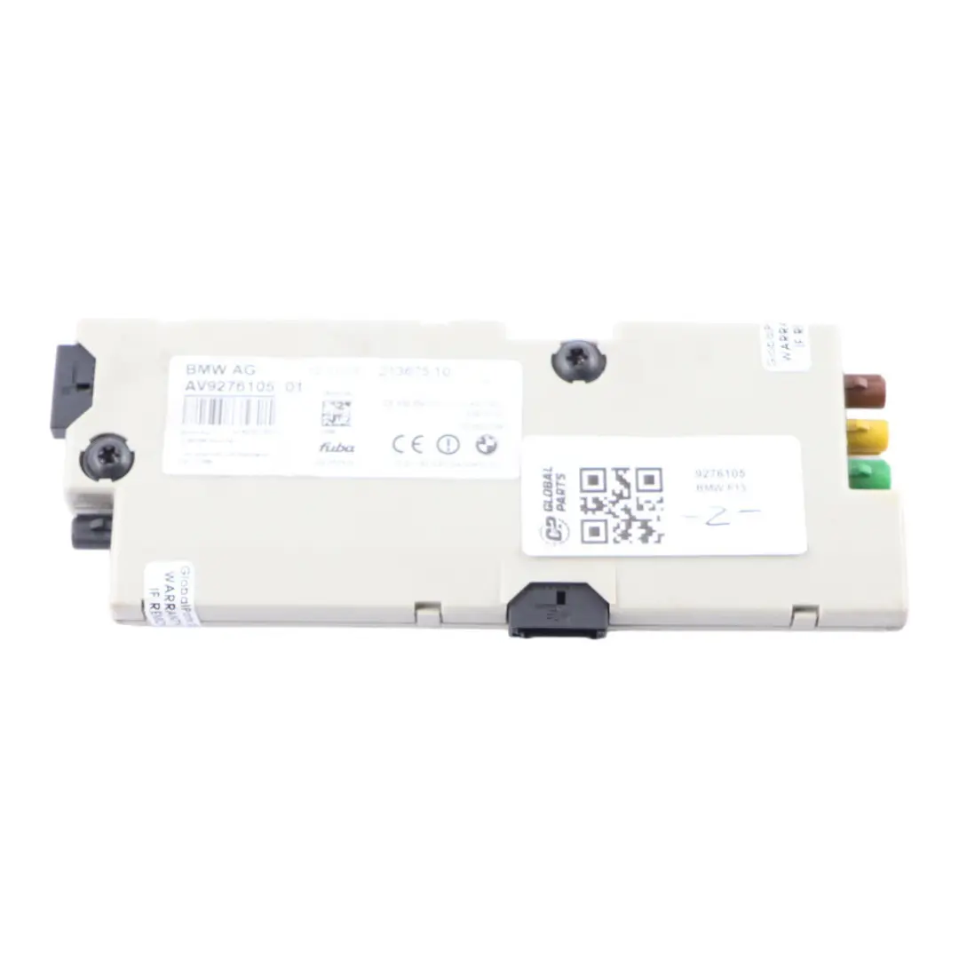 Antenna Amplifier Diversity Module Unit to BMW F13 with Part number 9276105 BMW F13 Antenna Amplifier Diversity Module Unit - SKU 9276105 - Part number 9276105